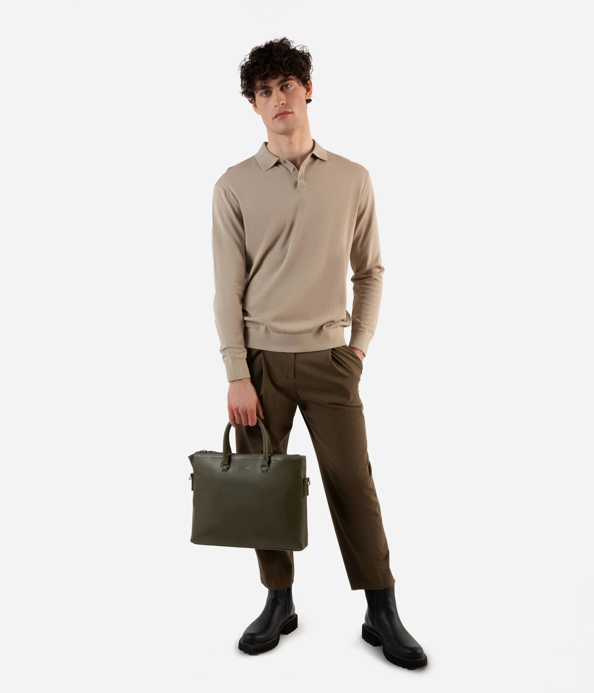 ALBAN Vegan Briefcase - Vintage - Image 17