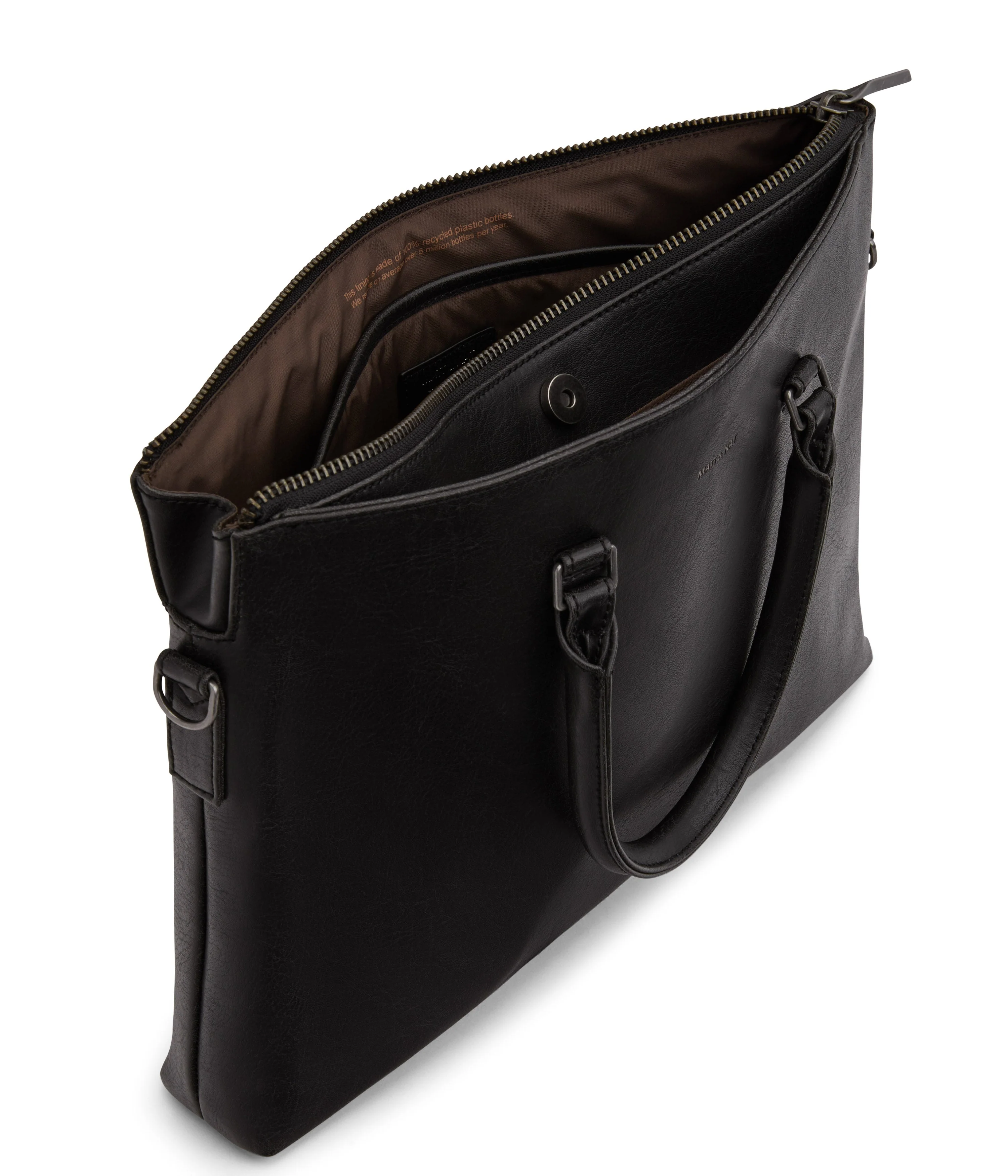 ALBAN Vegan Briefcase - Vintage - Image 4