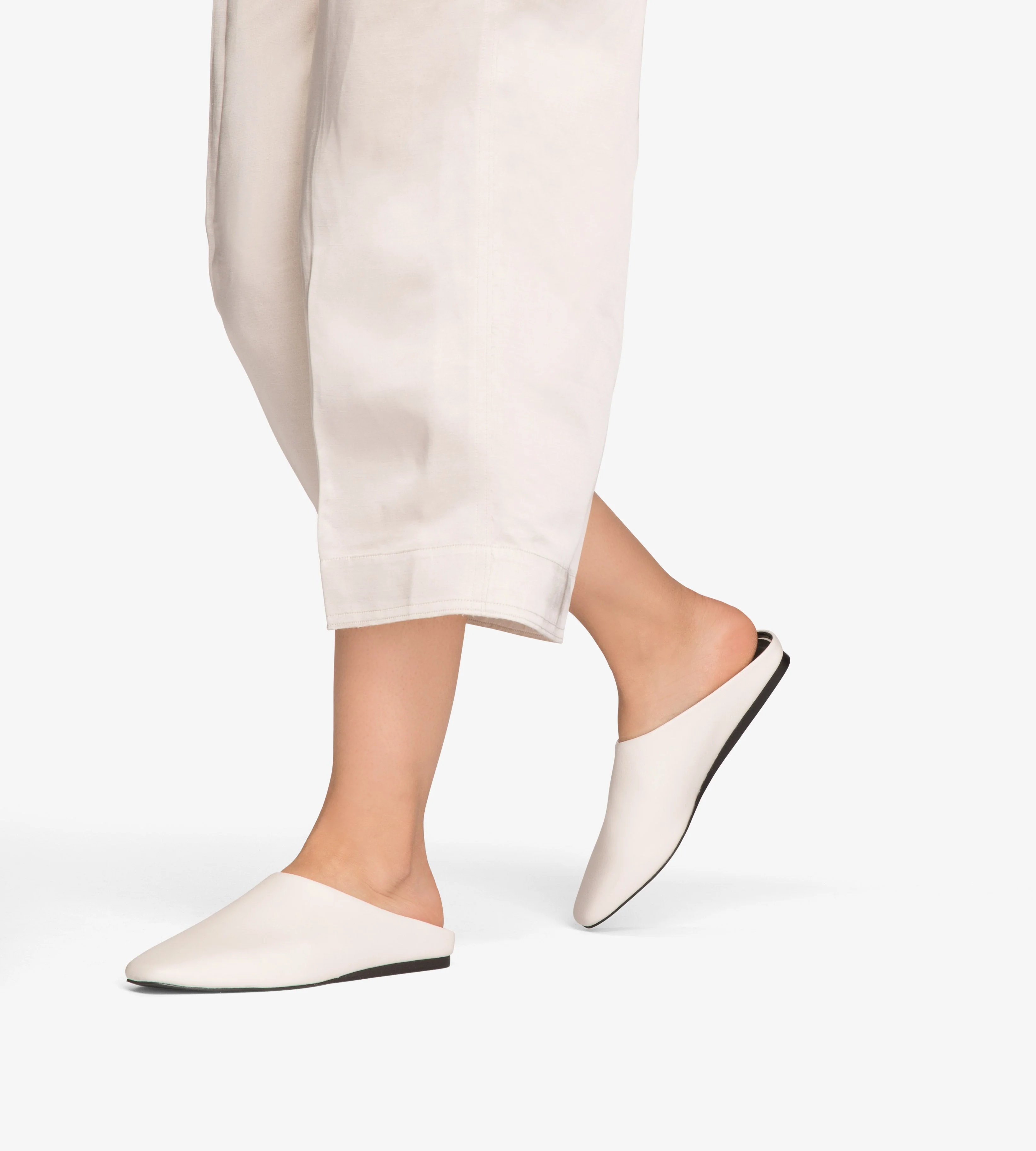 AROLA Vegan Square Toe Mule Shoes - Image 6