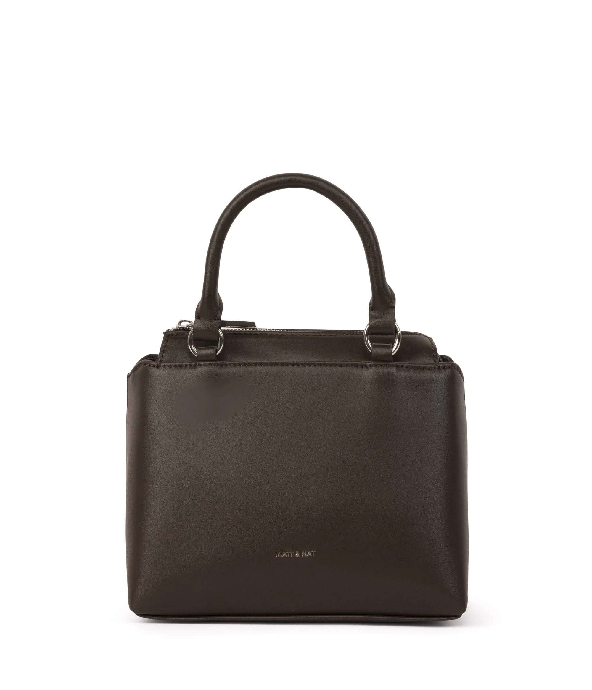 ATHENA Small Vegan Satchel - Sol - Image 15