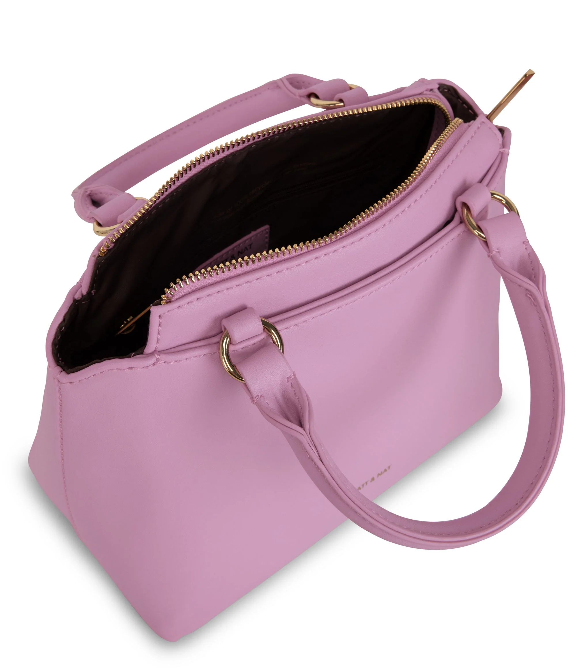 ATHENA Small Vegan Satchel - Sol - Image 33