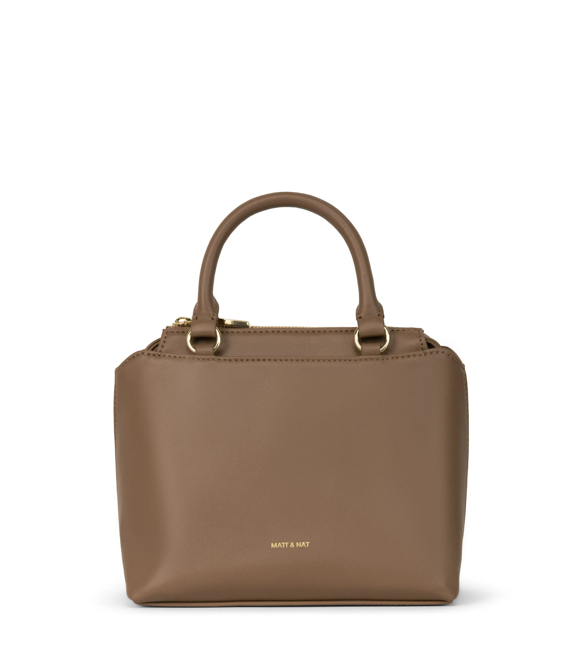 ATHENA Small Vegan Satchel - Sol - Image 36