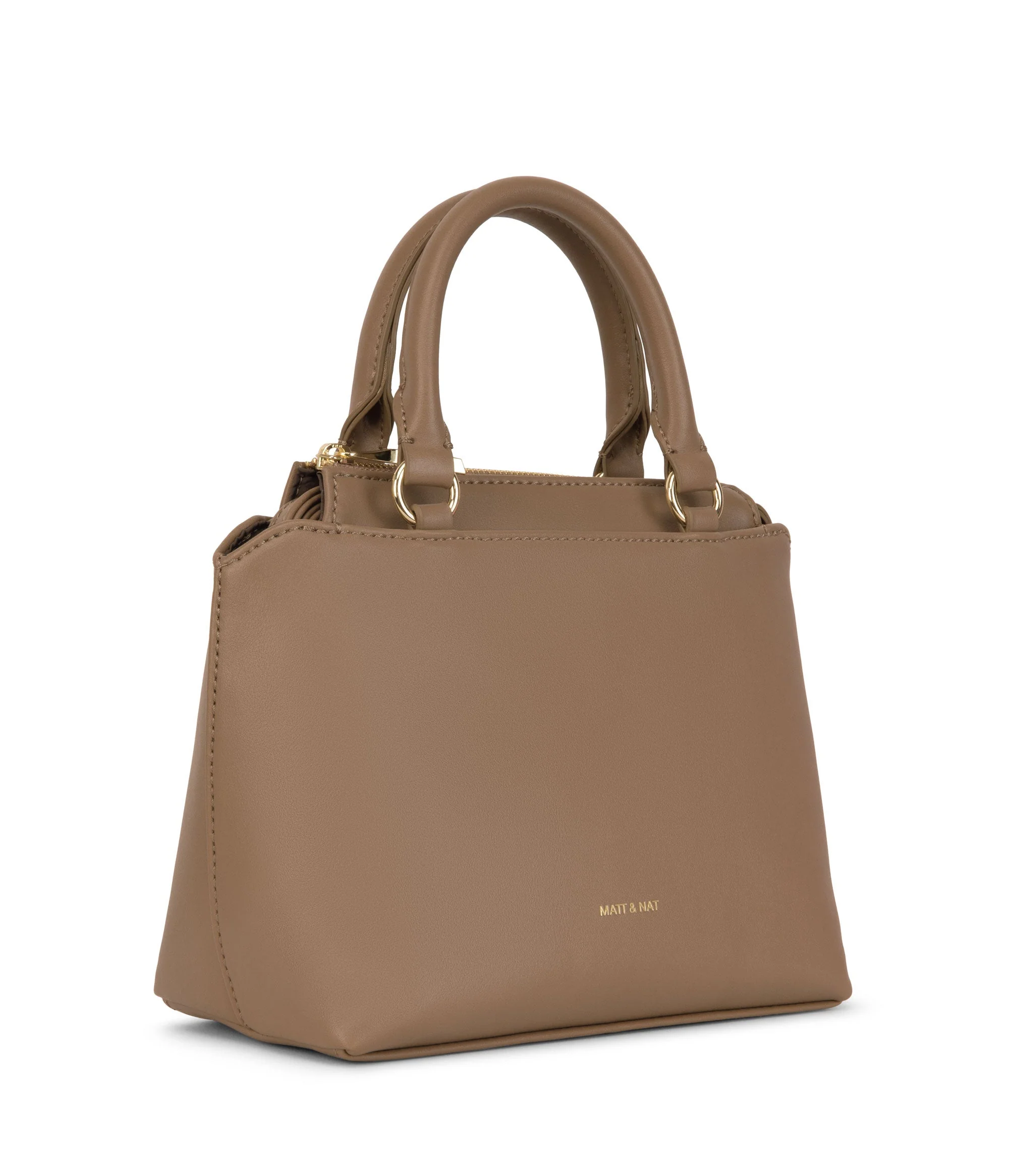 ATHENA Small Vegan Satchel - Sol - Image 39