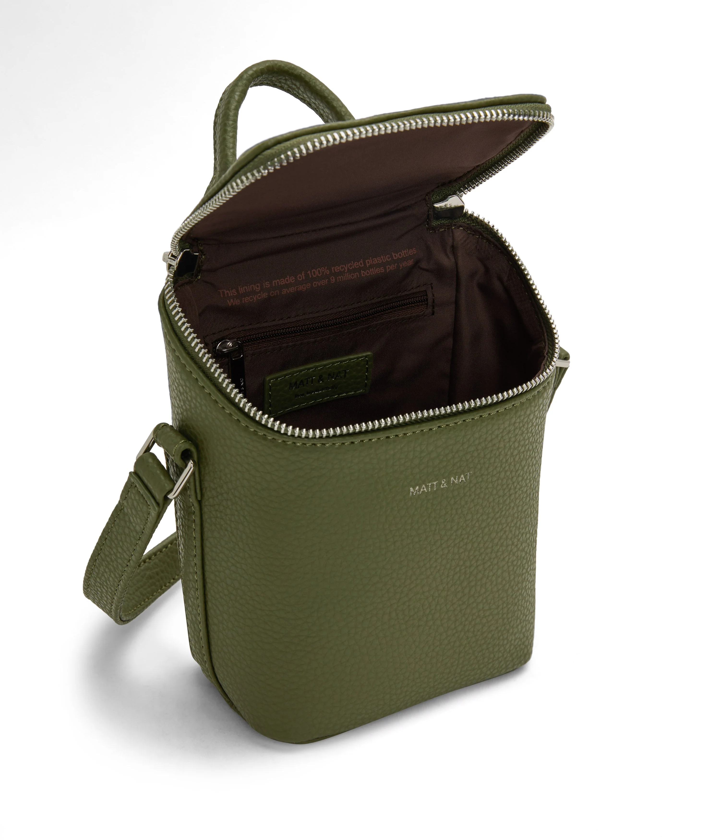 BRAVE MICRO Vegan Crossbody Bag - Purity - Image 29