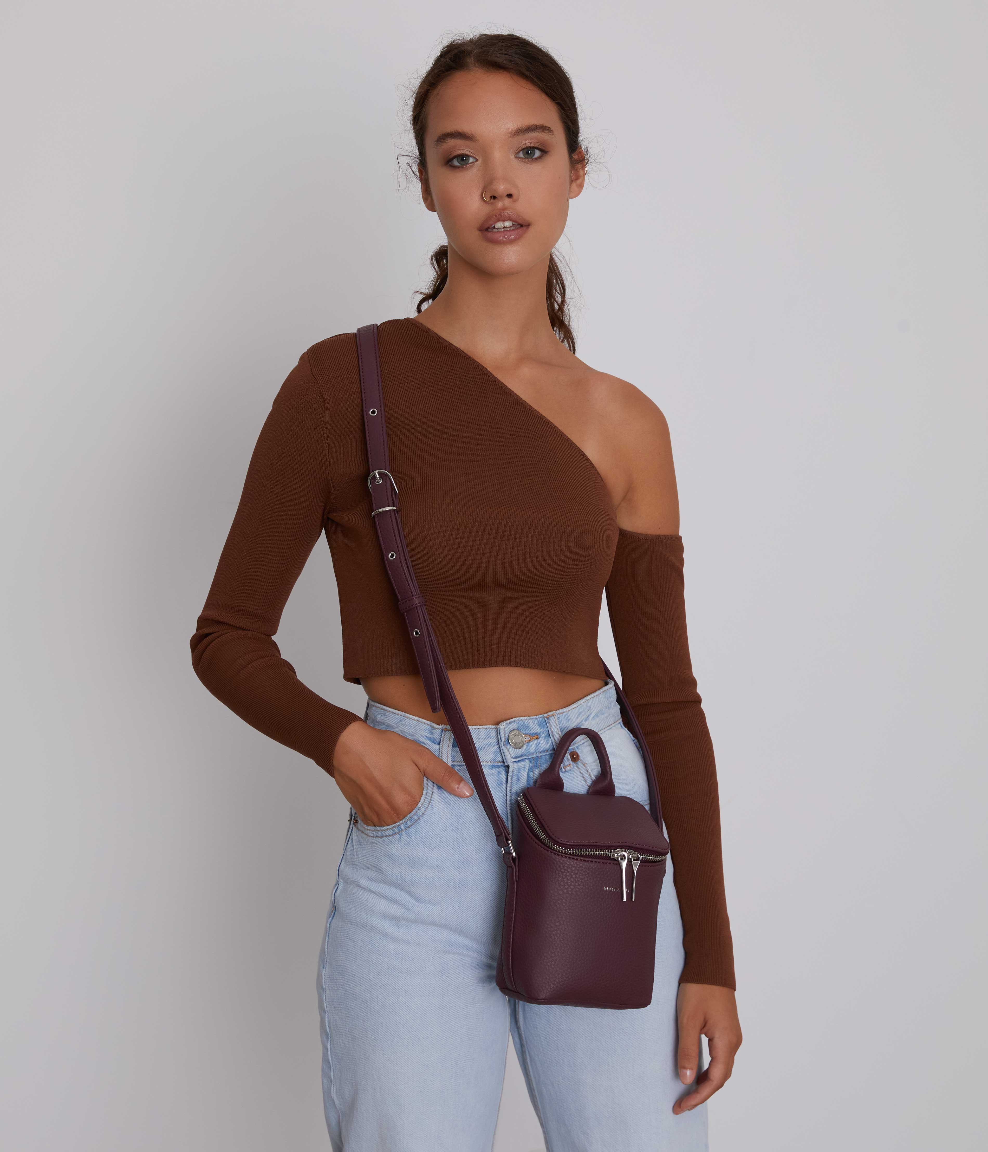 BRAVE MICRO Vegan Crossbody Bag - Purity - Image 32
