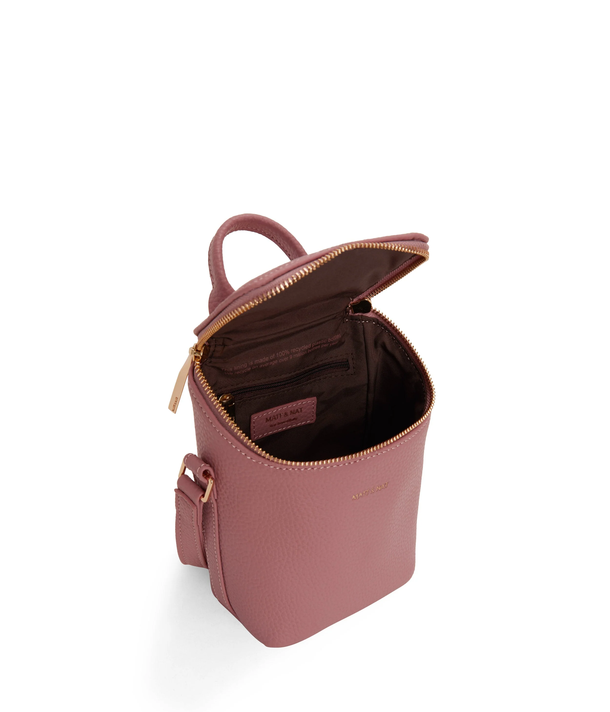 BRAVE MICRO Vegan Crossbody Bag - Purity - Image 9