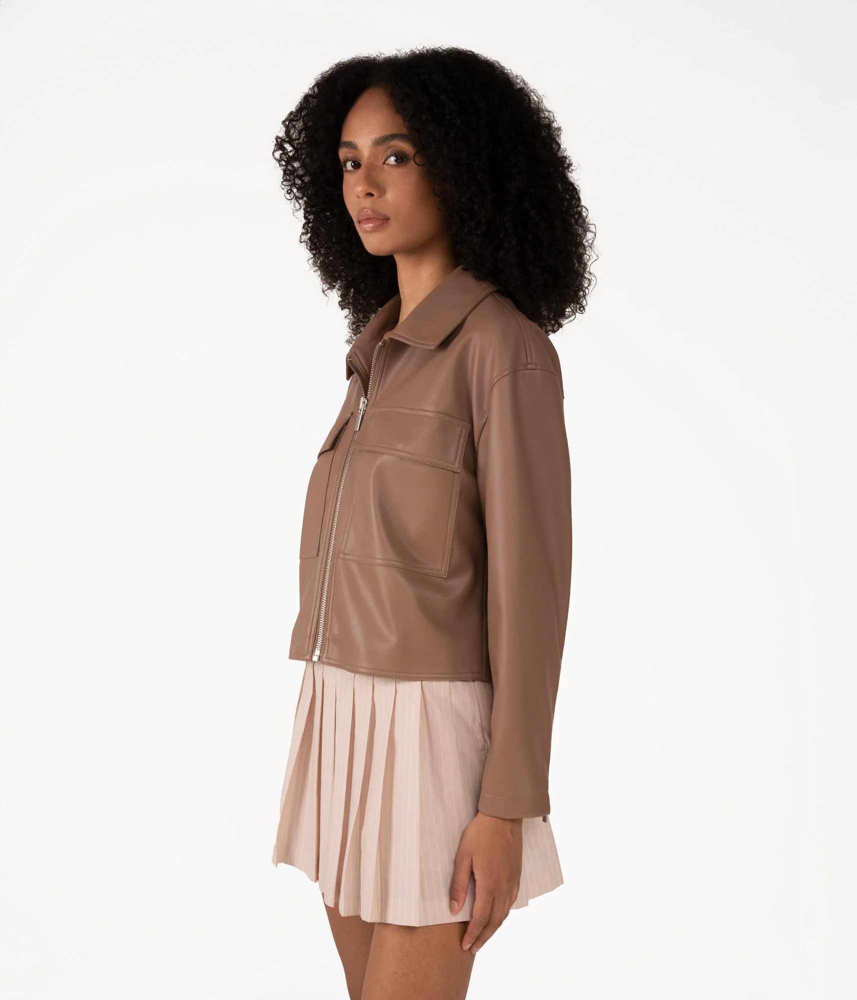 CALI Women's Vegan Jacket - Image 9