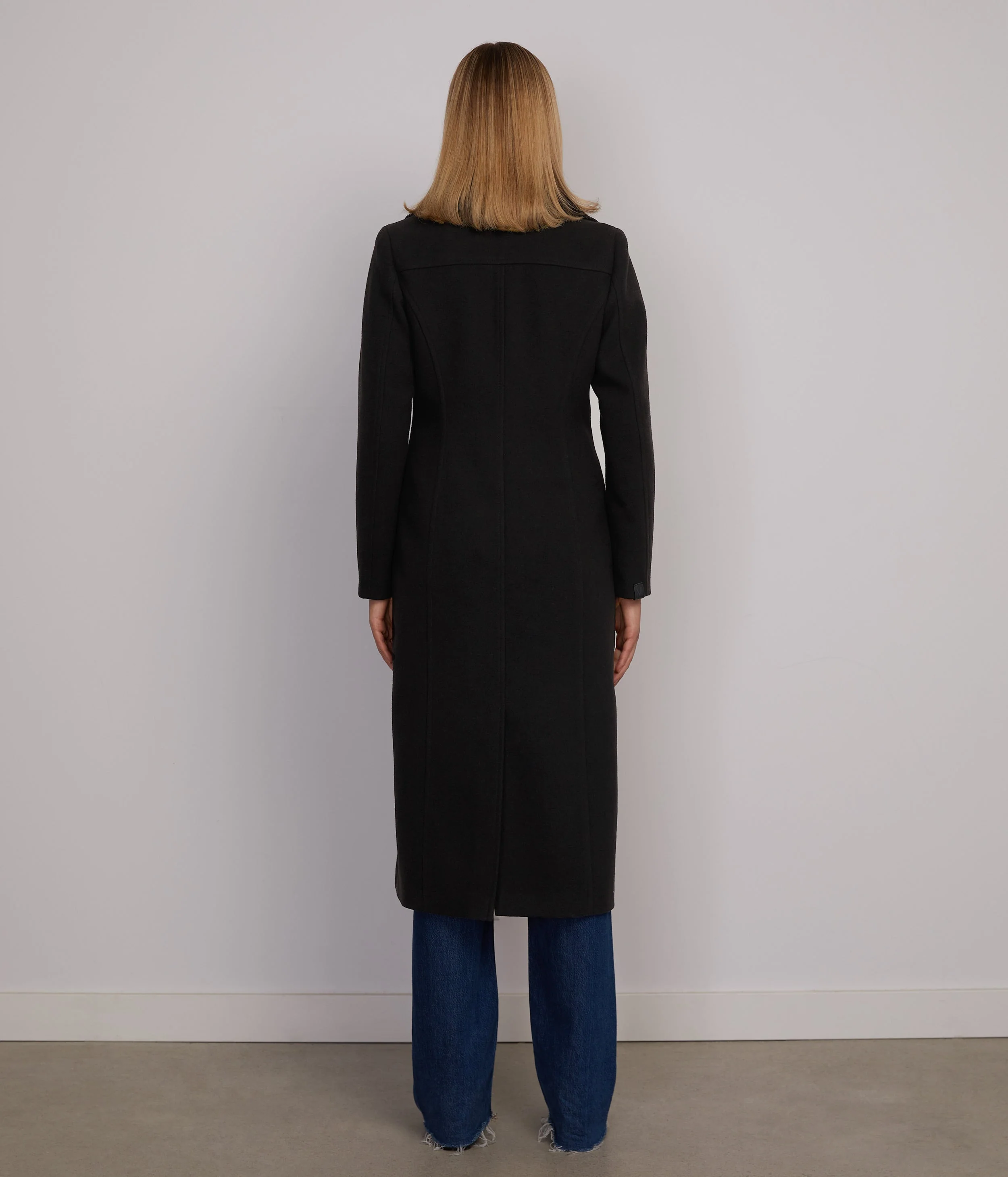 CLARESA Women's Vegan Wool Coat - Image 4