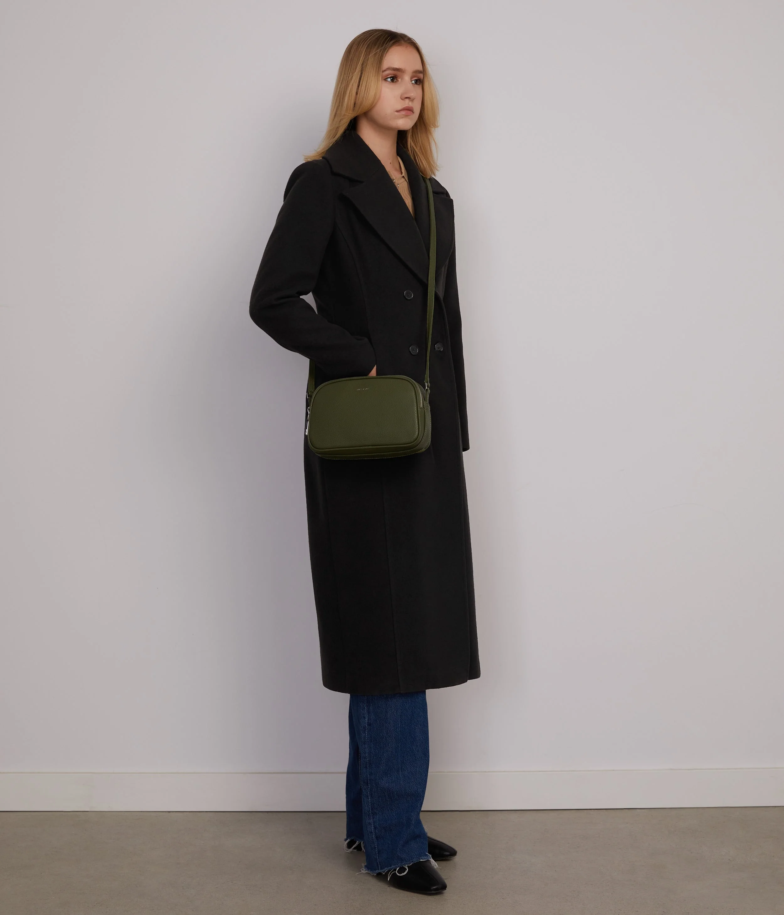 CLARESA Women's Vegan Wool Coat - Image 5