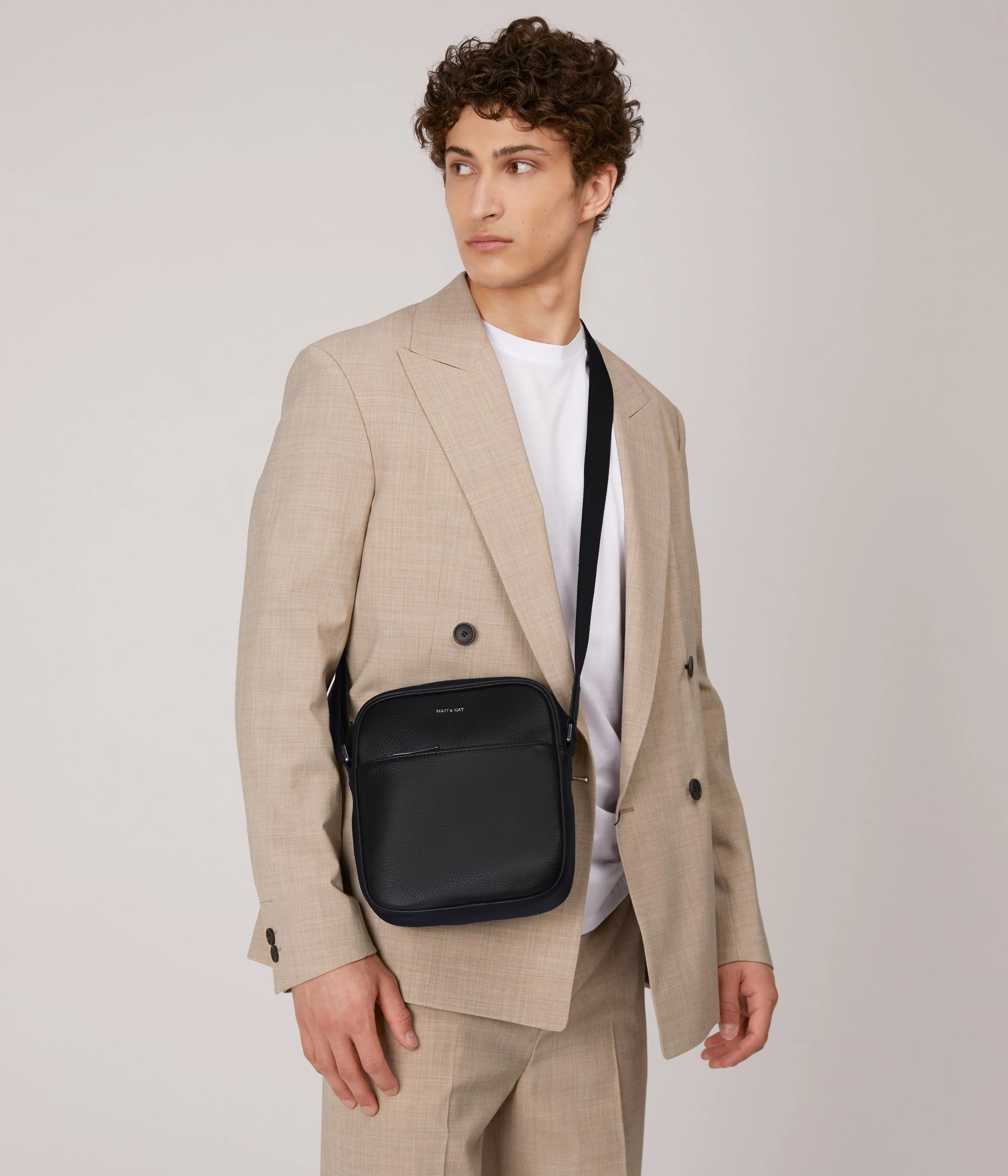 COEN MINI Small Vegan Crossbody Bag - Dwell - Image 2