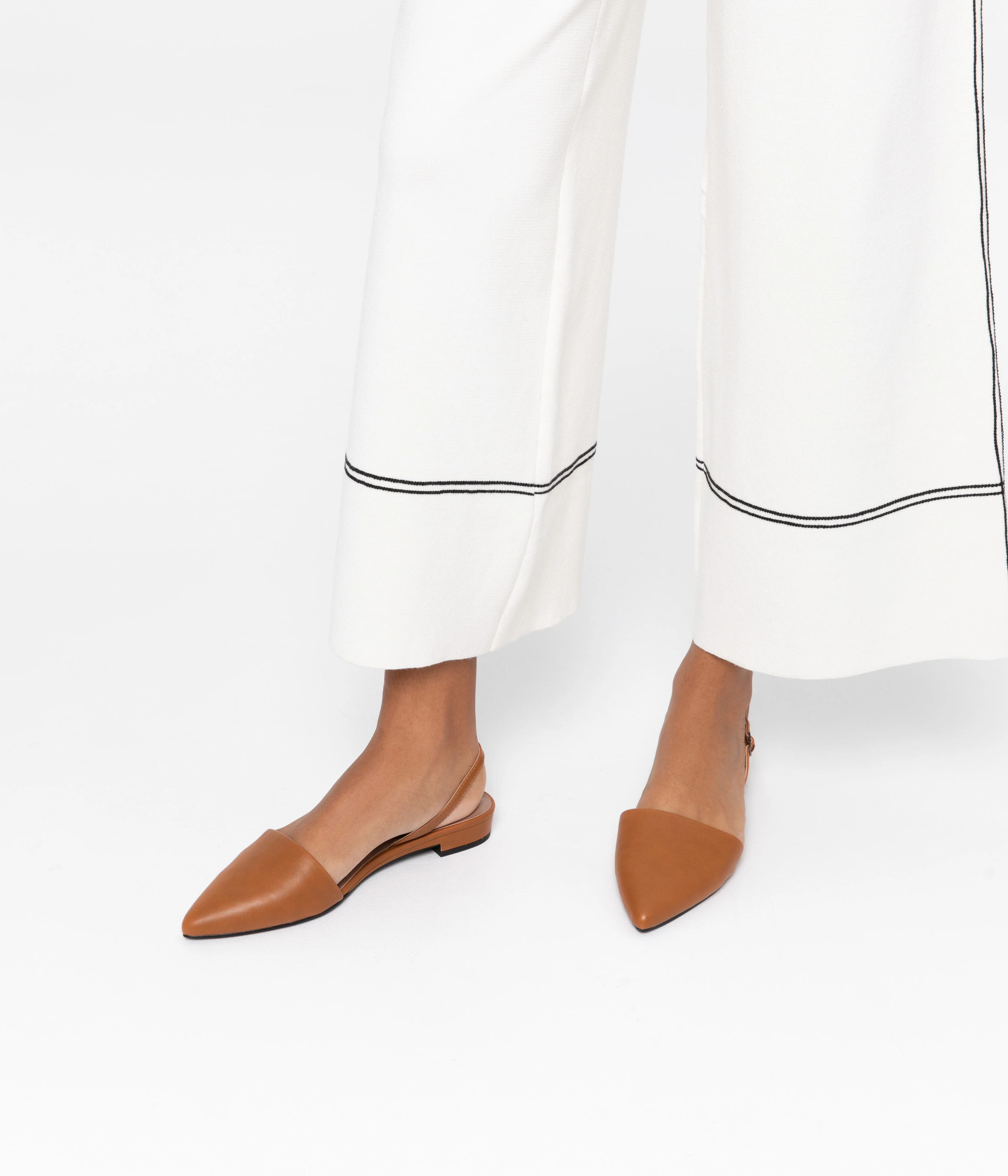 CORY Vegan Slingback Flats - Image 4