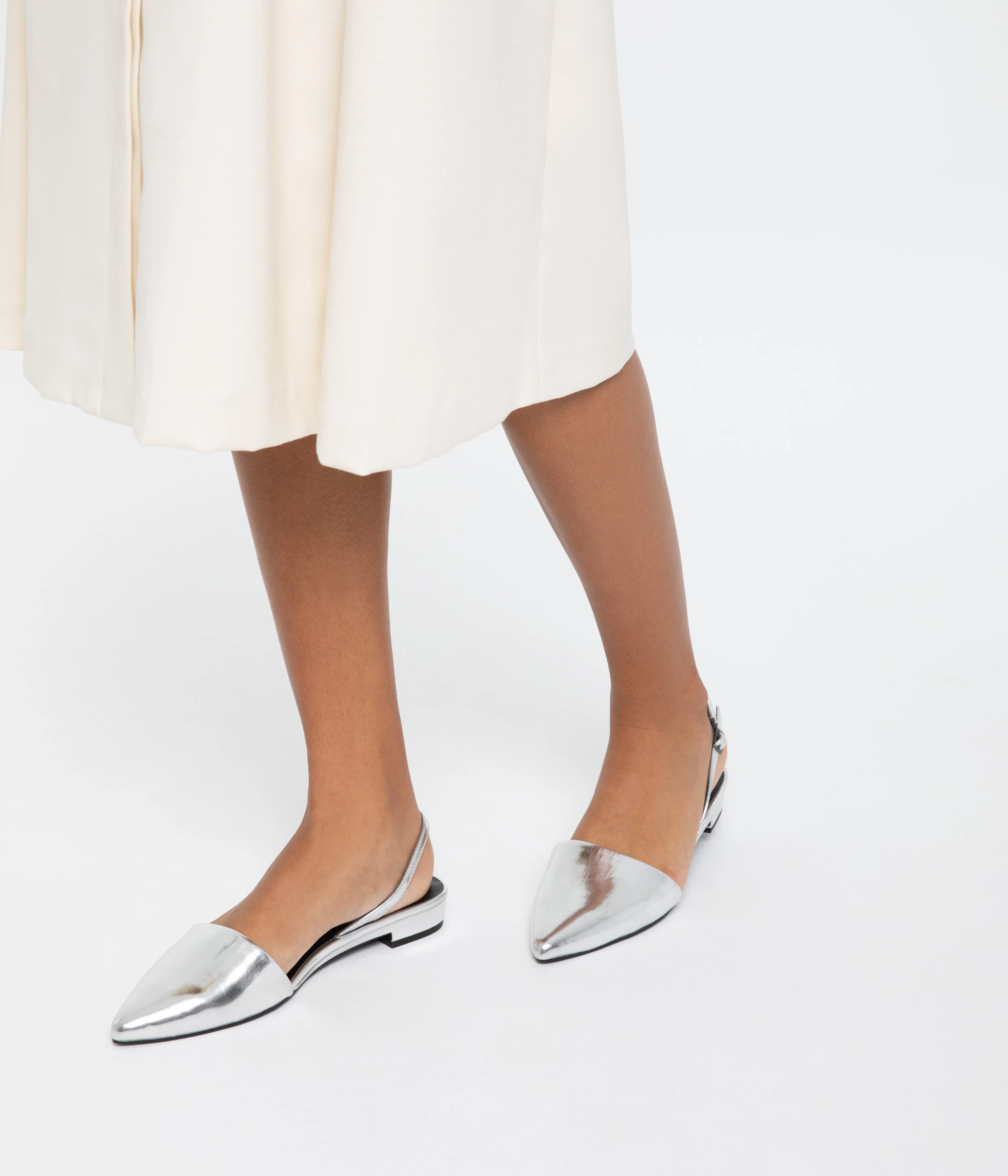 CORY Vegan Slingback Flats - Image 9