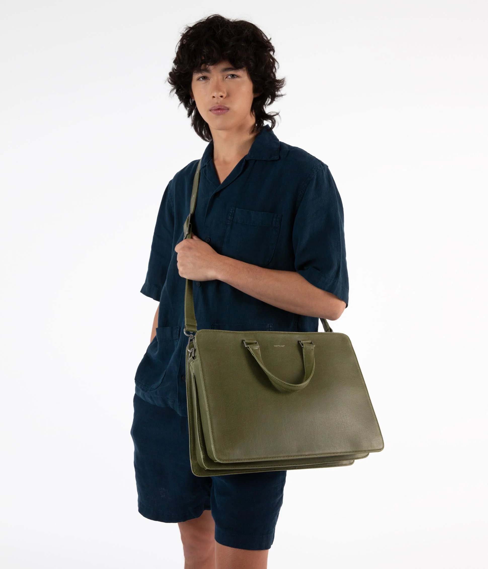 DAVID Vegan Briefcase - Vintage - Image 11