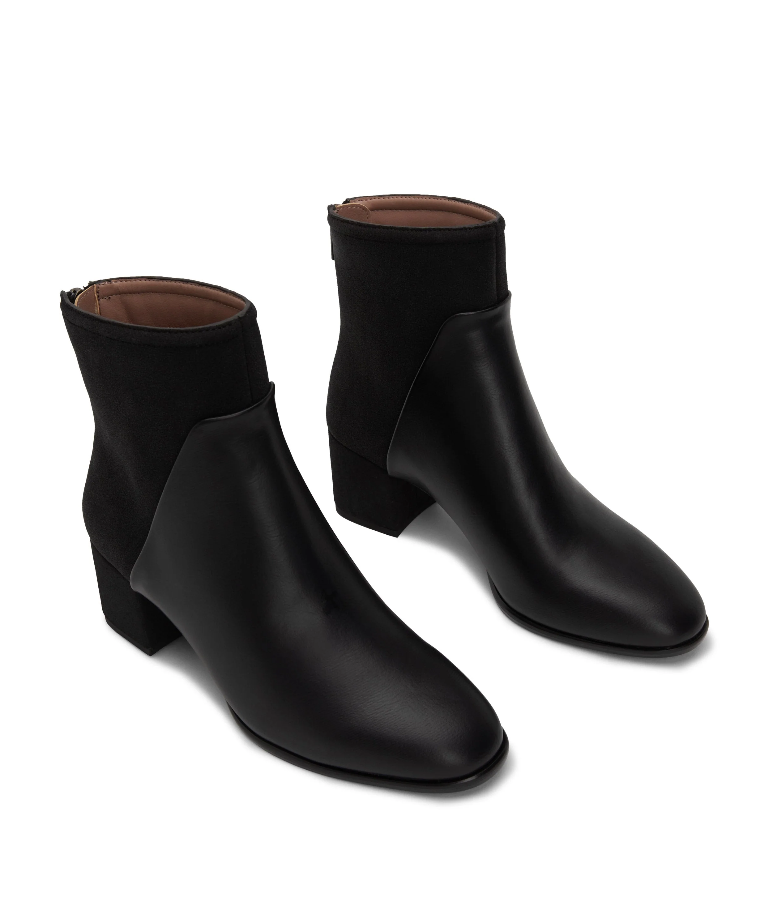DEA Women's Vegan Mid Heel Boots - Image 6