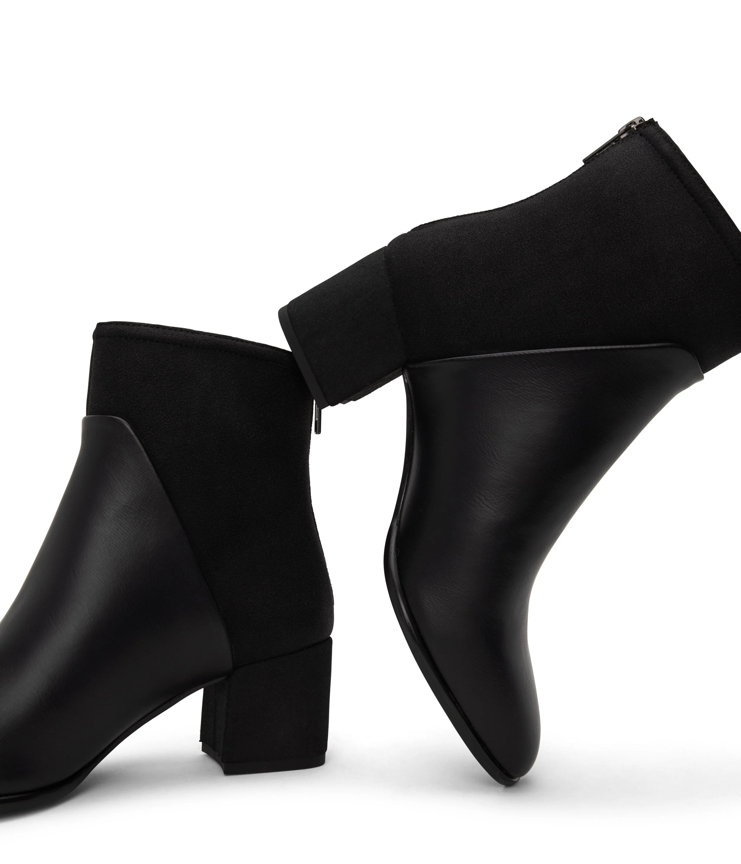 DEA Women's Vegan Mid Heel Boots - Image 9