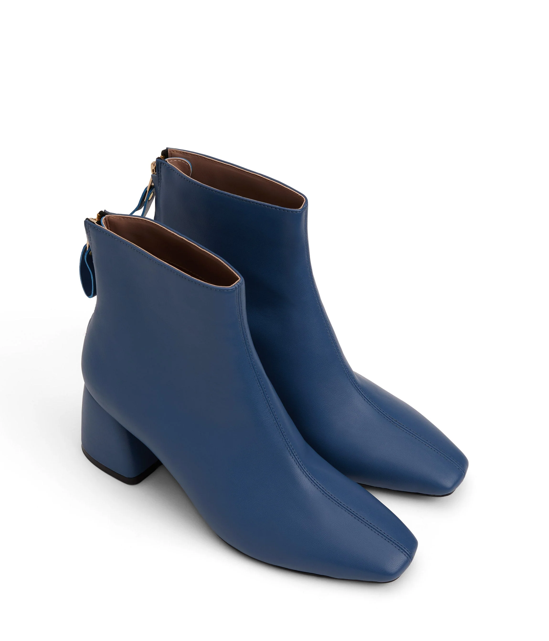 DEENA Women's Vegan Mid Heel Boots - Image 2