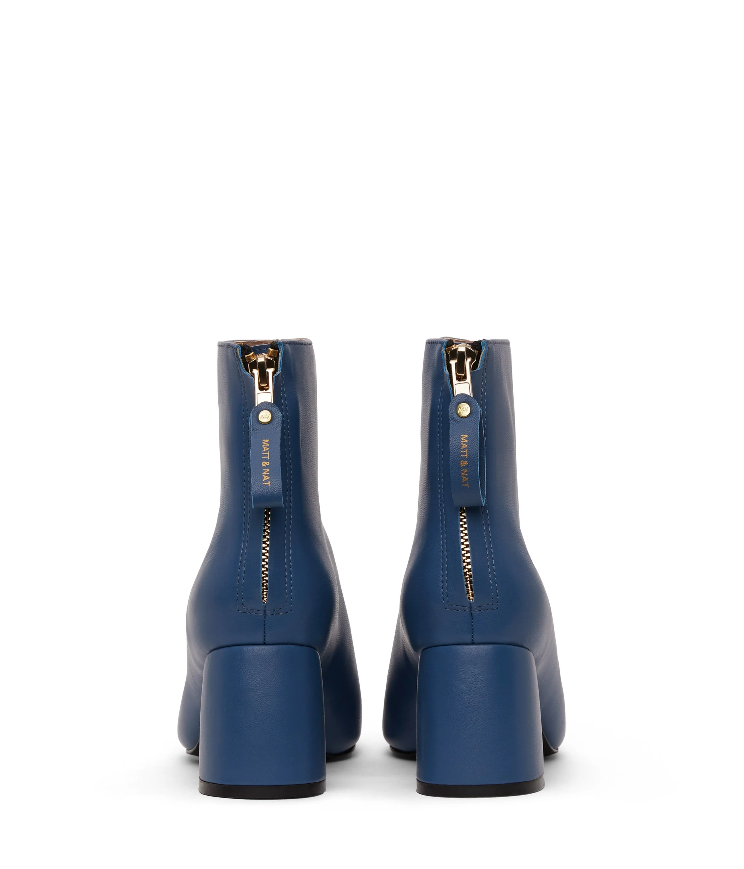 DEENA Women's Vegan Mid Heel Boots - Image 4
