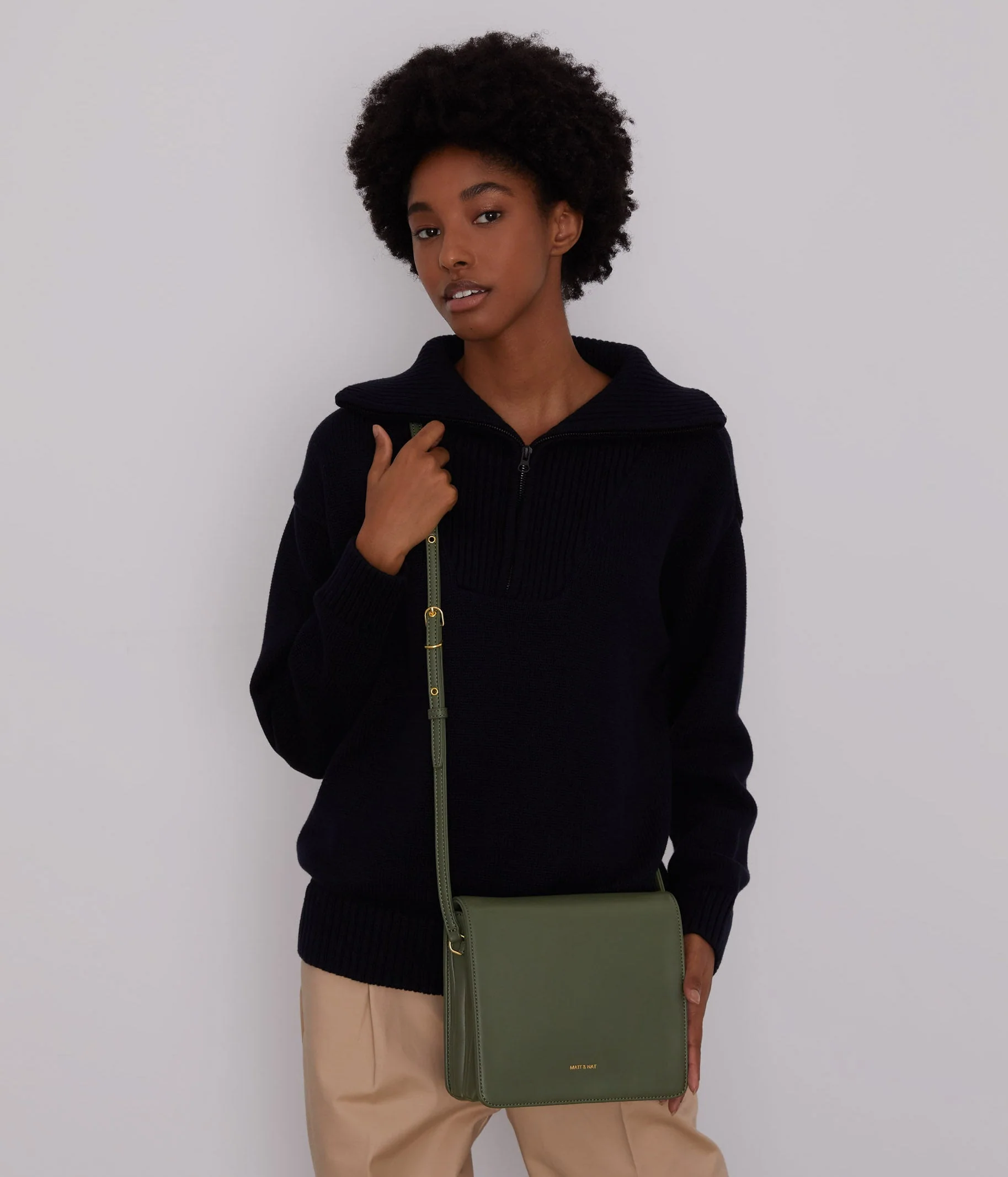 DOVER SM Vegan Crossbody Bag - Loom - Image 17