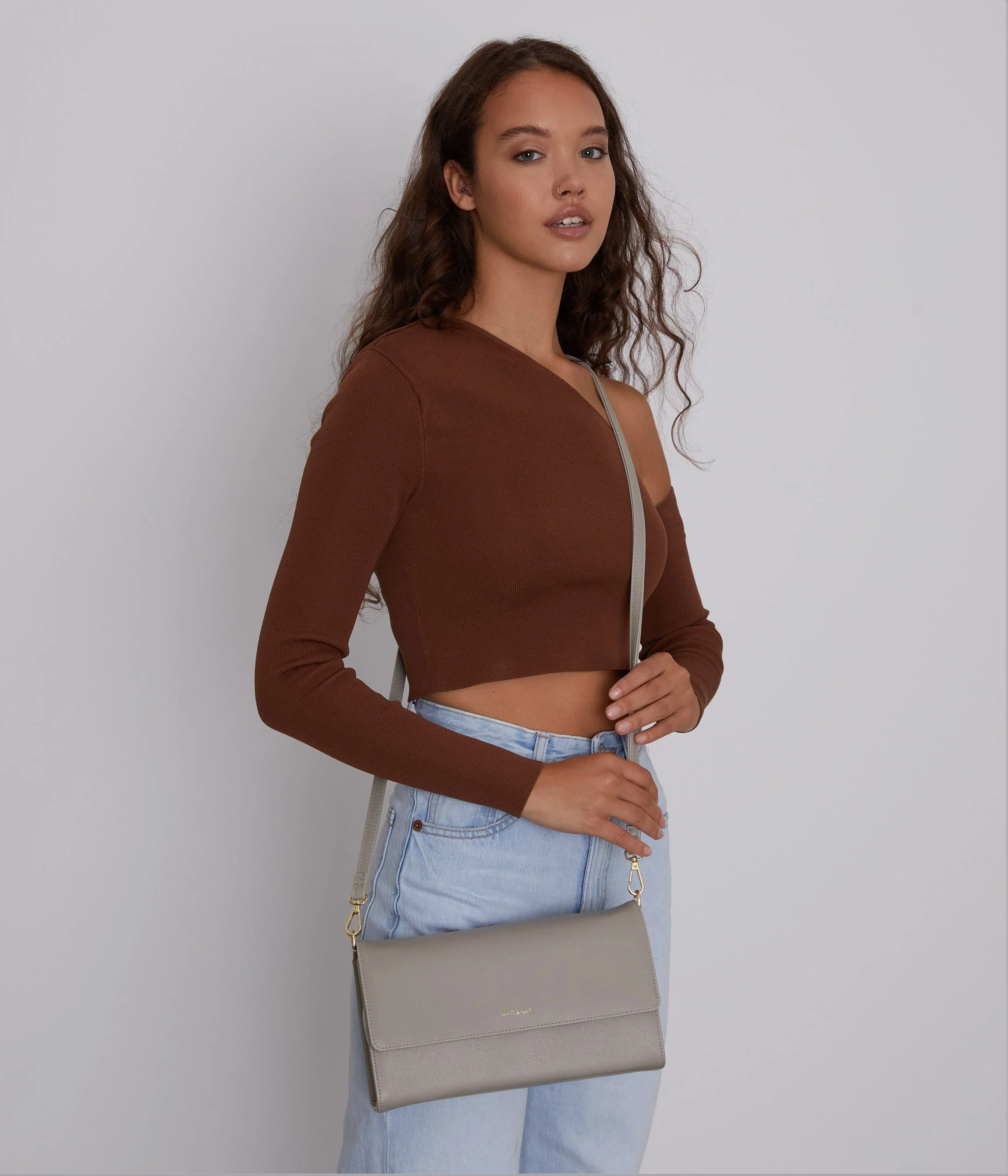 DREWLG Large Vegan Crossbody Bag - Vintage - Image 46
