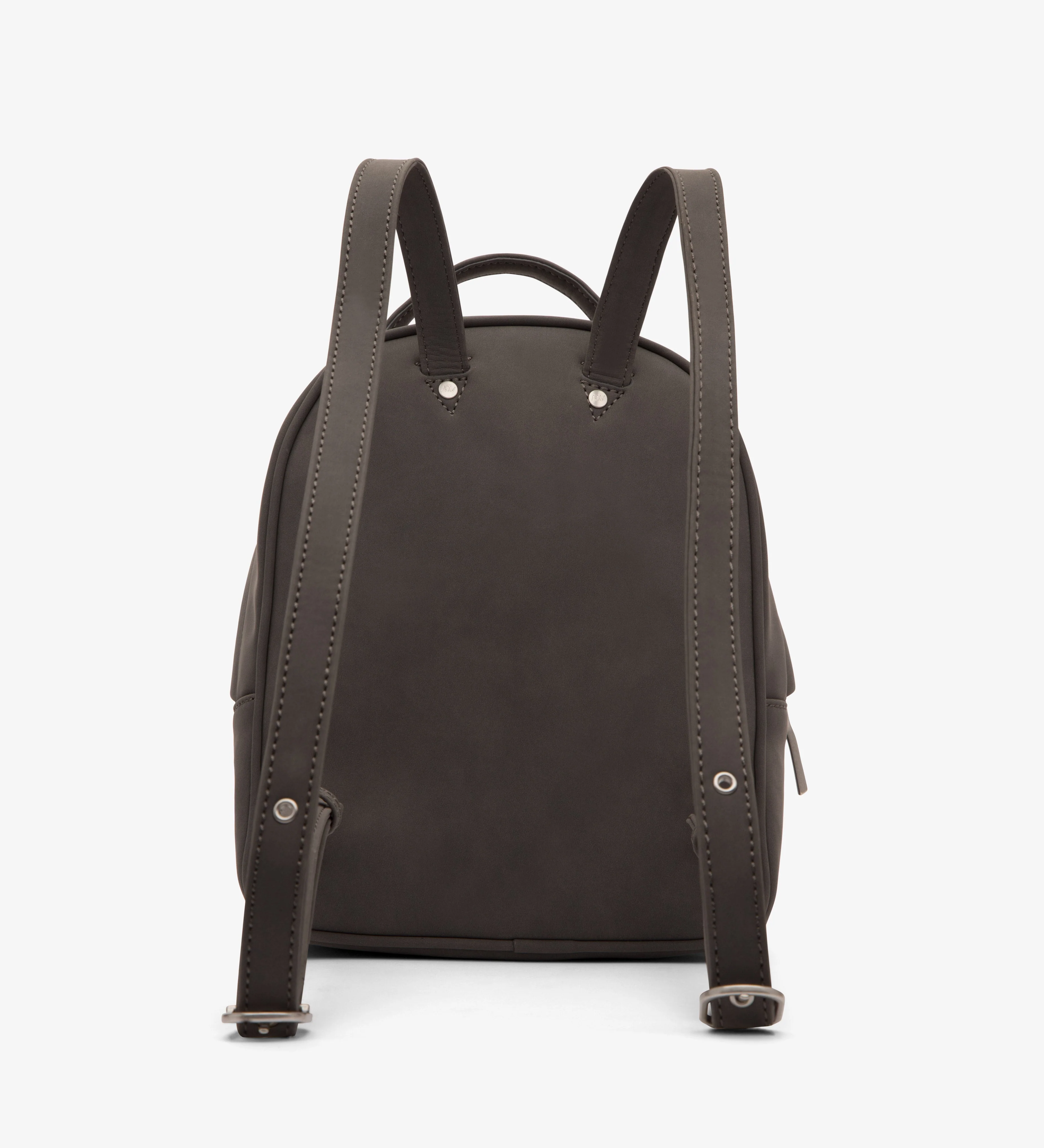 MUNICH MINI Faux Suede Mini Backpack - Suede - Image 10