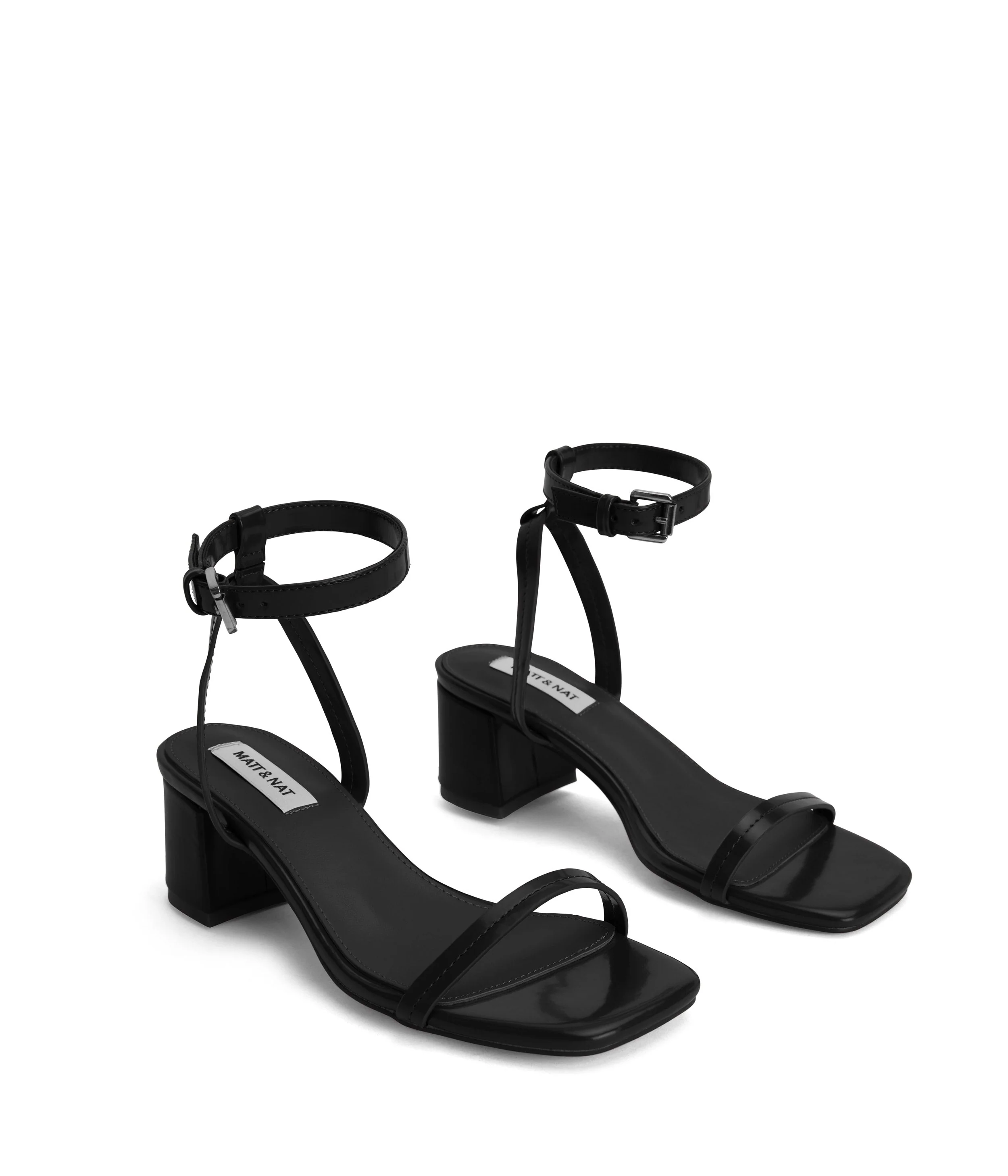 FIOR Women's Vegan Block Heel Sandals - Image 3