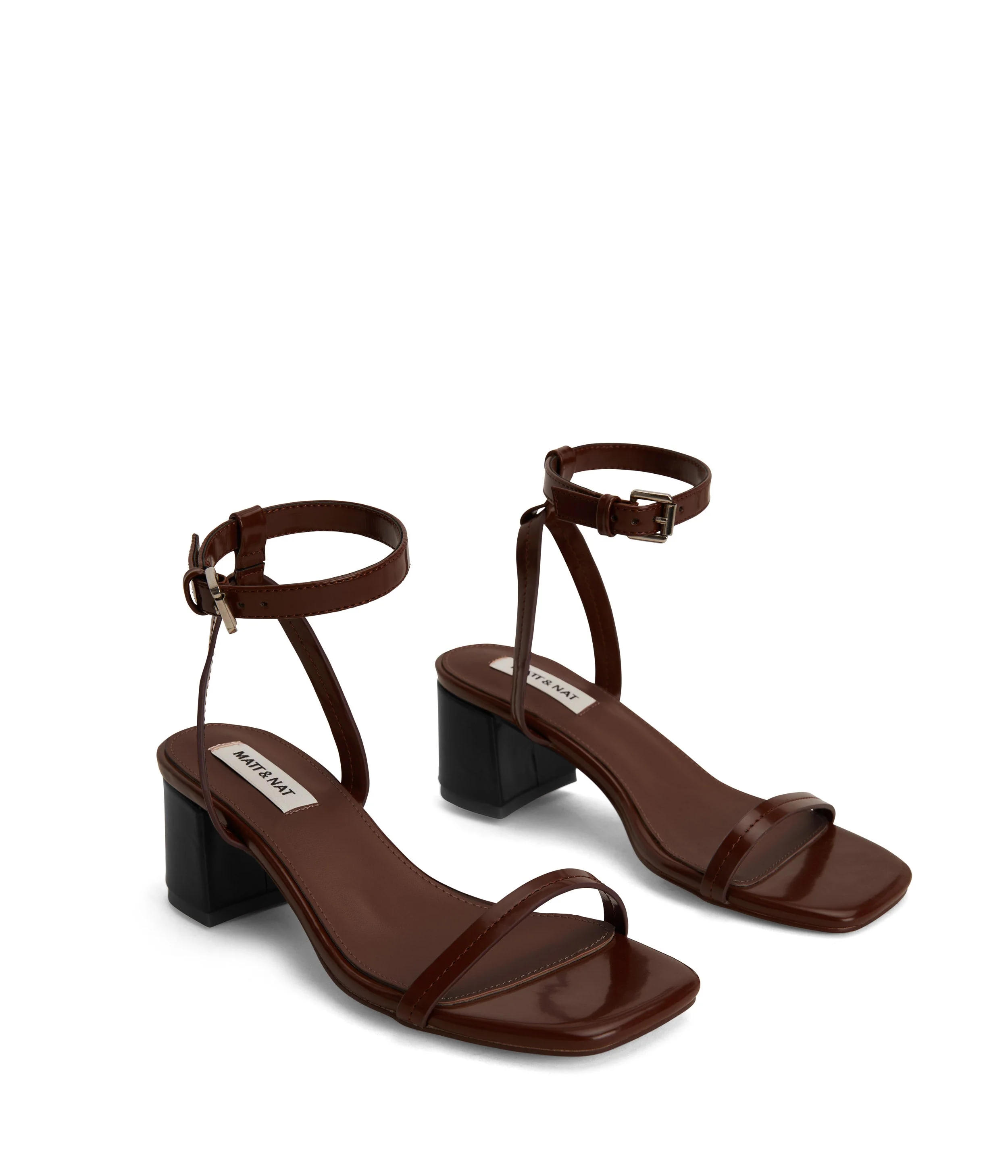 FIOR Women's Vegan Block Heel Sandals - Image 8