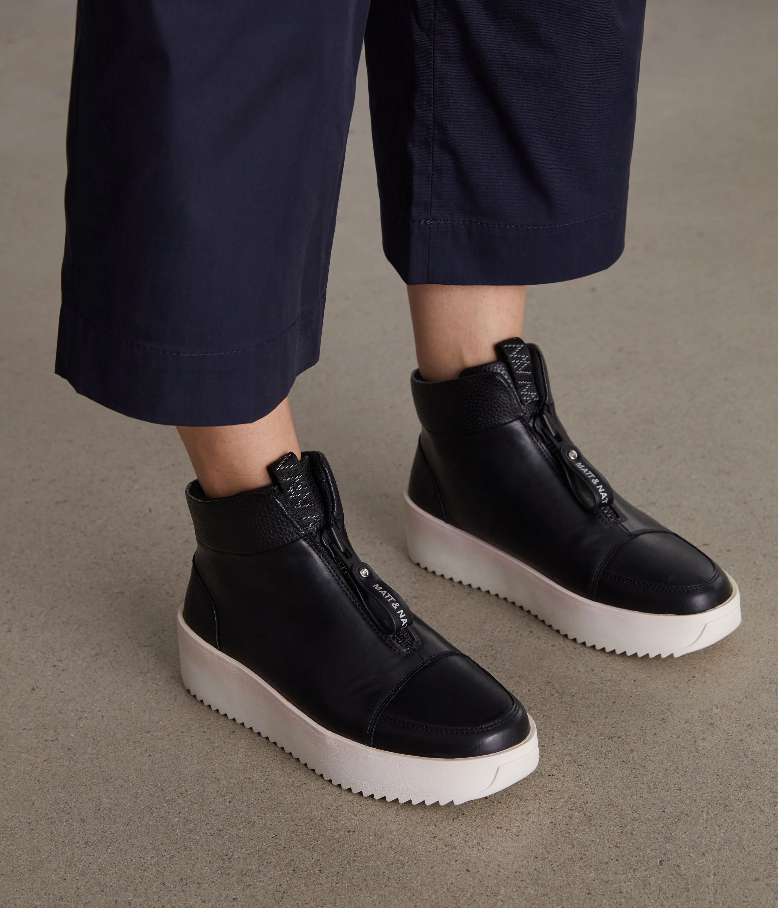FLERI Women's Vegan High Top Sneakers - Image 2