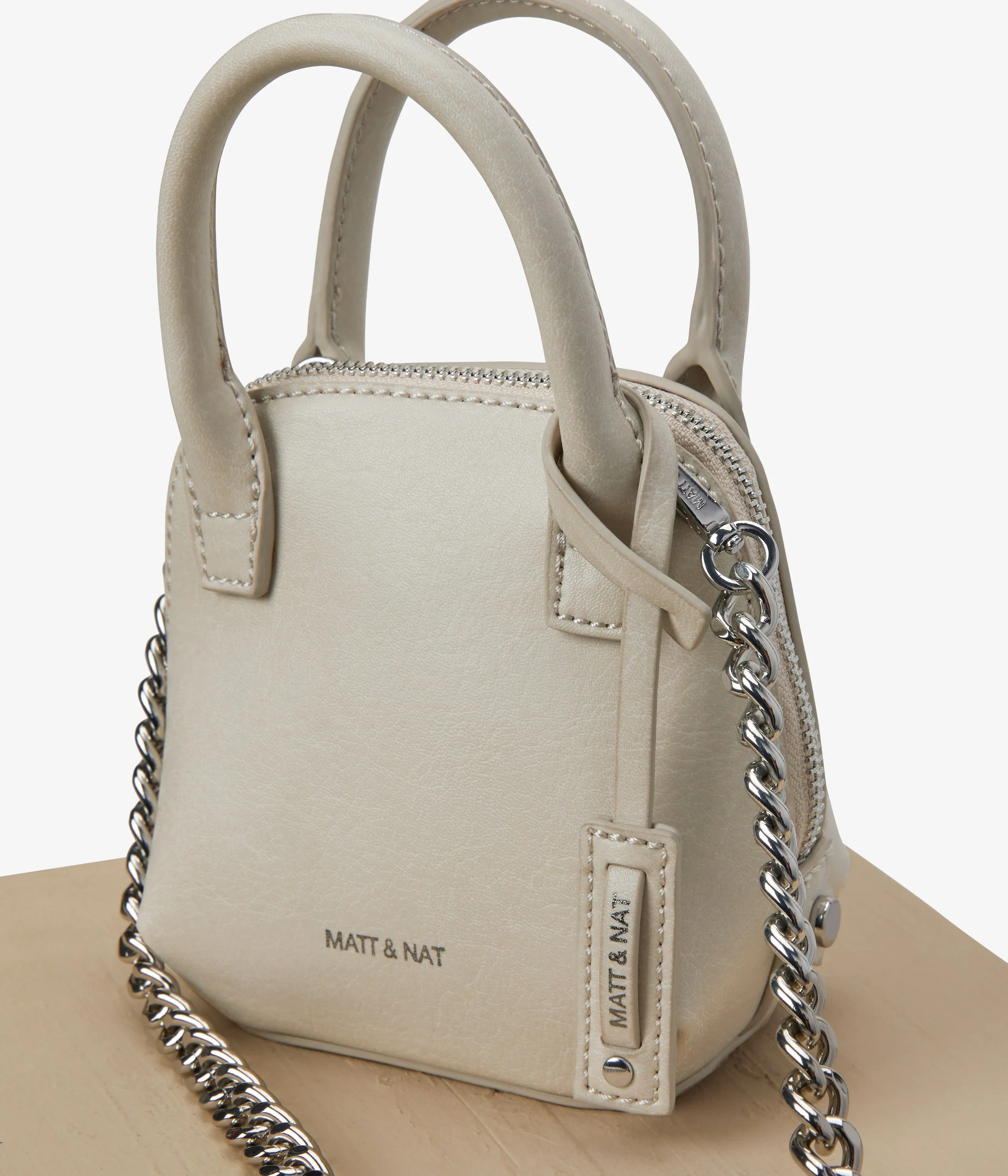 GESSI MICRO Vegan Crossbody Bag - Vintage - Image 11