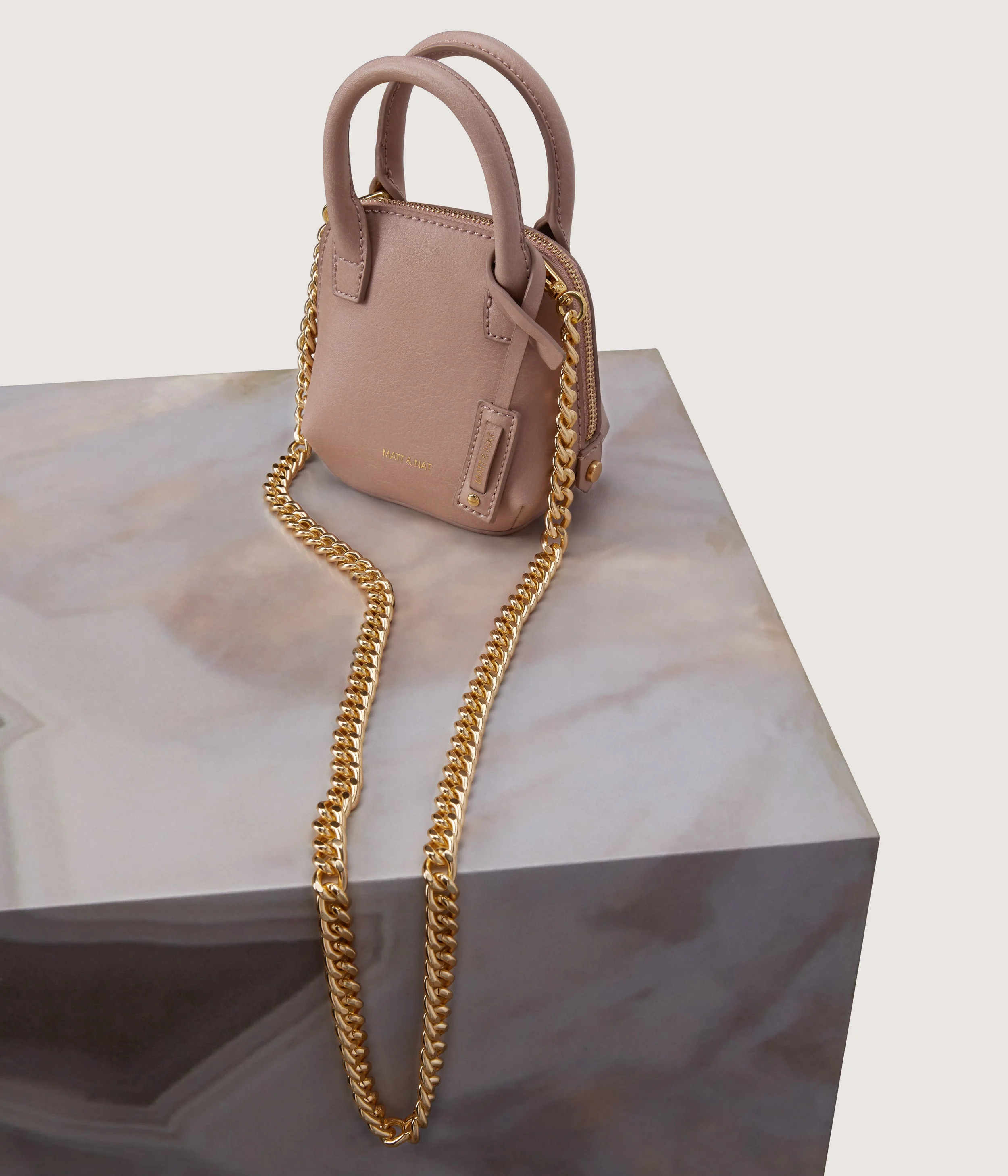 GESSI MICRO Vegan Crossbody Bag - Vintage - Image 4