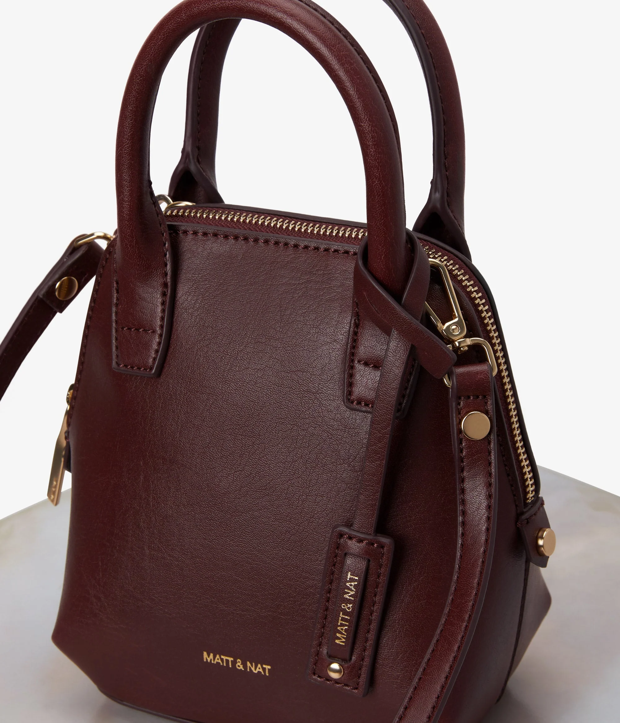 GESSI MINI Vegan Satchel - Vintage - Image 4