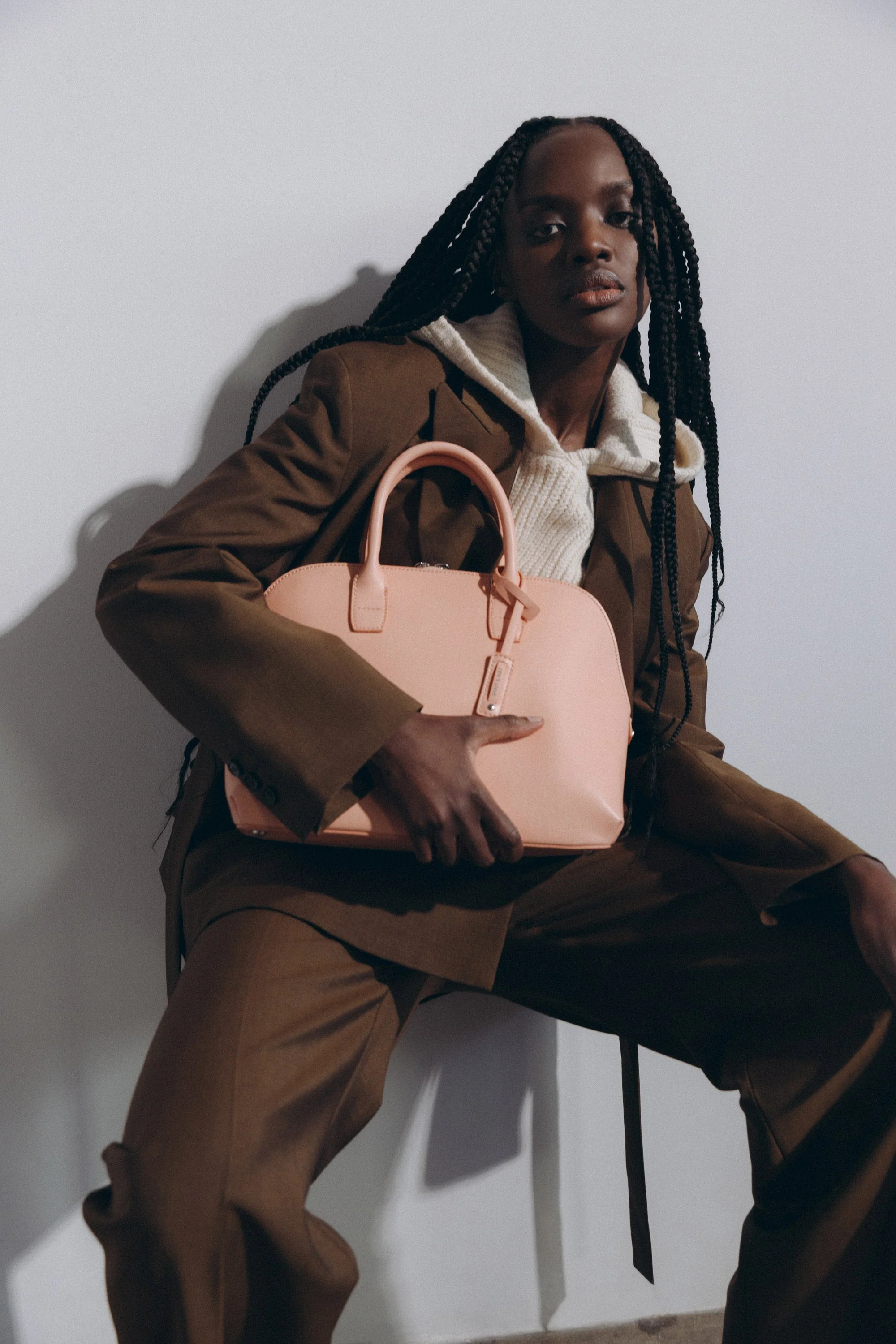 GESSI Vegan Satchel - Vintage - Image 17