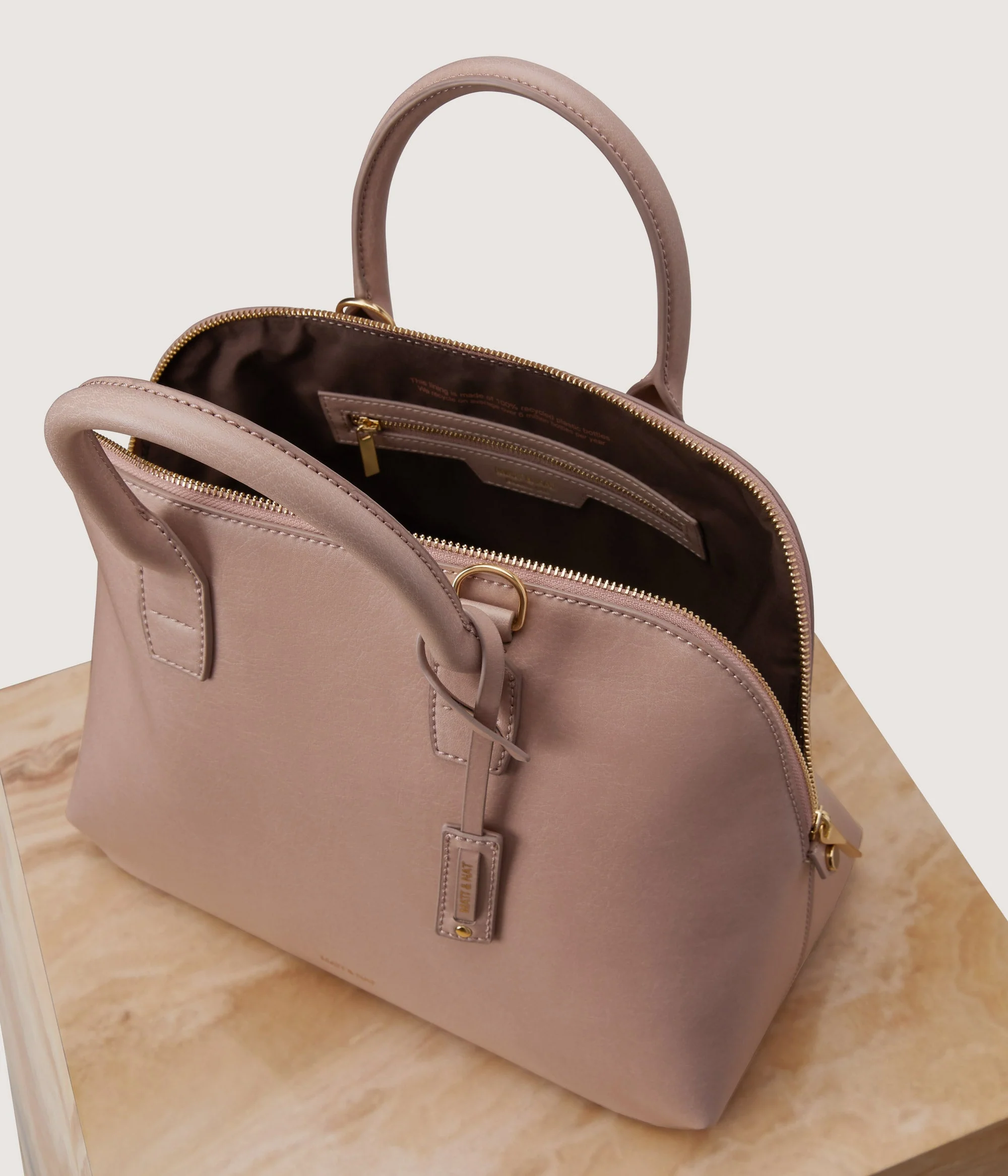 GESSI Vegan Satchel - Vintage - Image 9