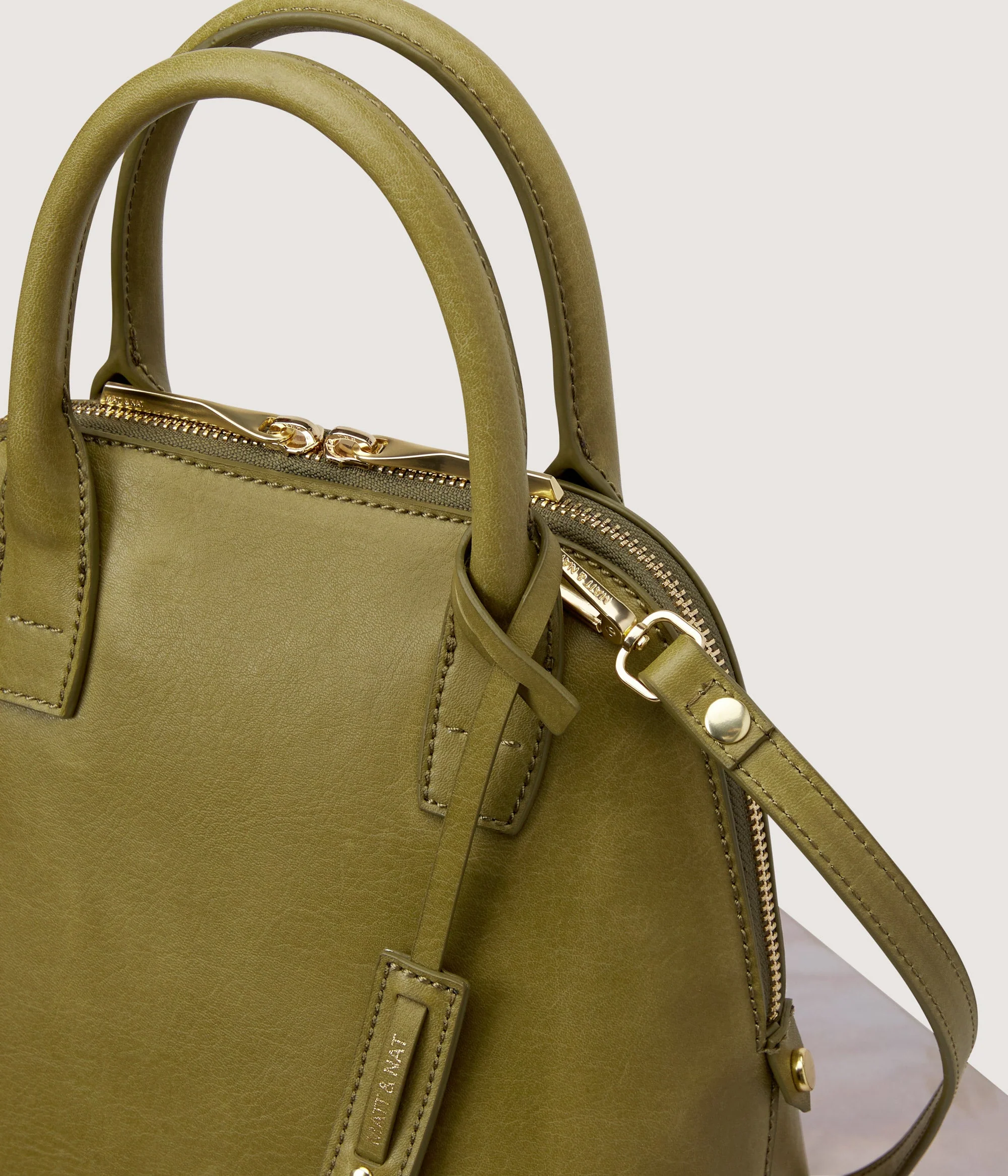 GESSI SM Vegan Satchel - Vintage - Image 13