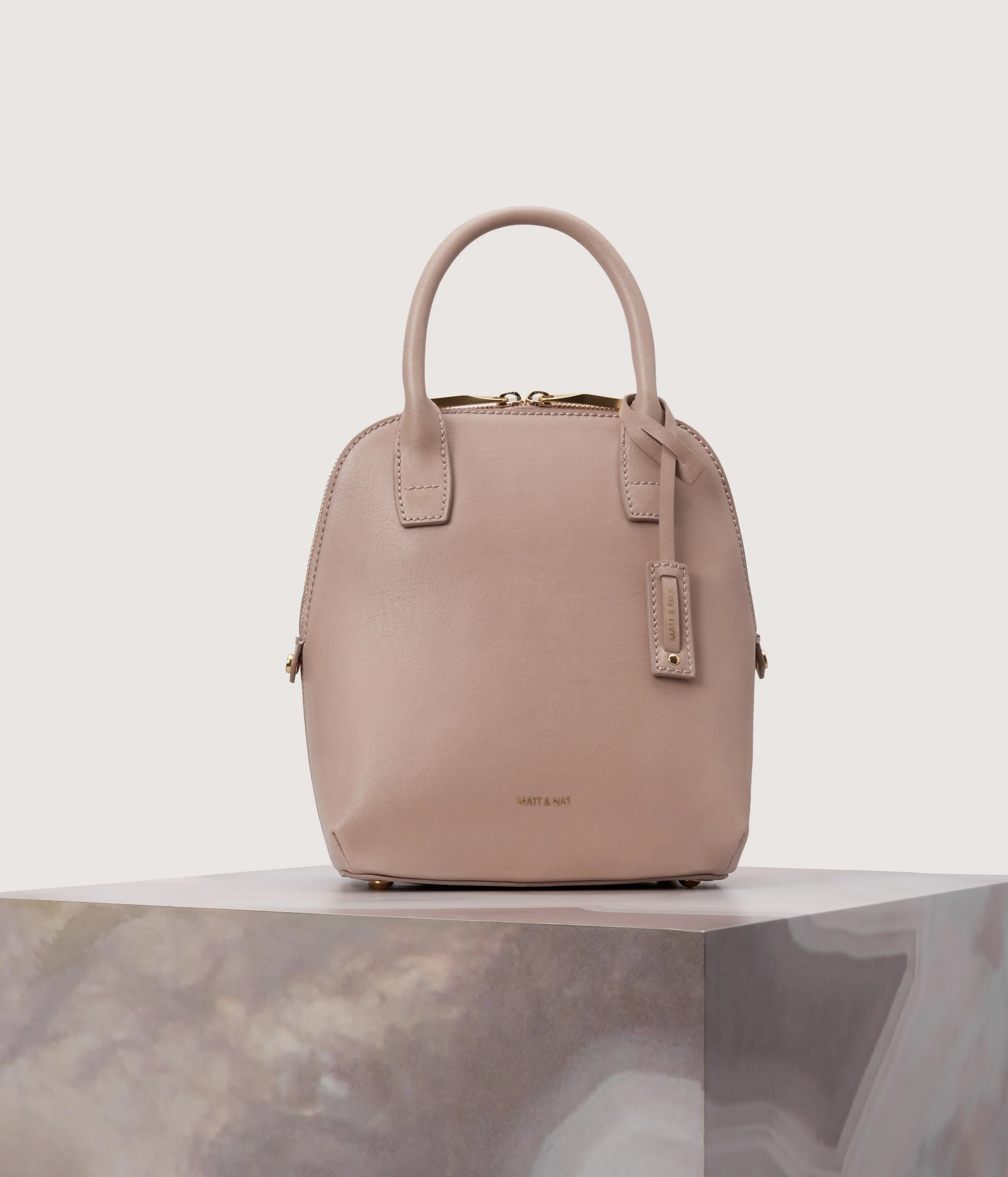 GESSI SM Vegan Satchel - Vintage - Image 6