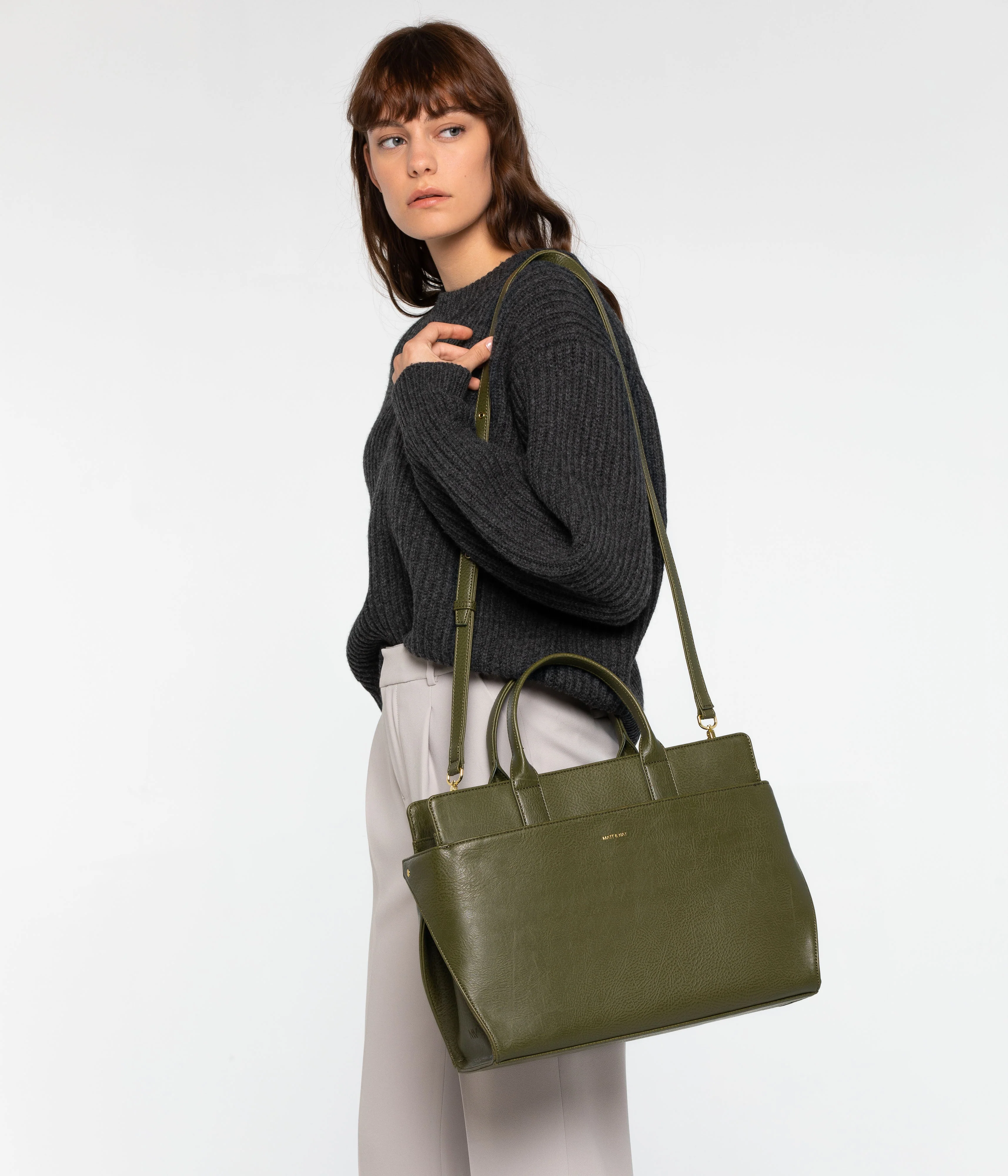 GLORIA Vegan Satchel - Dwell - Image 30