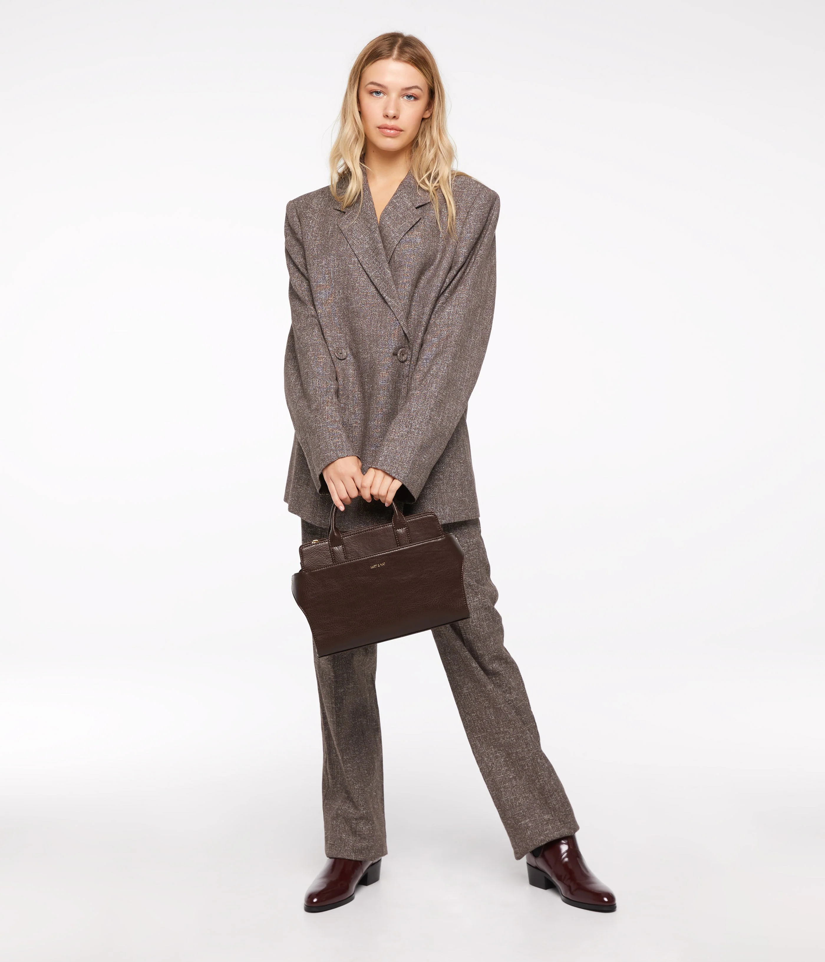 GLORIASM Small Vegan Satchel - Dwell - Image 5