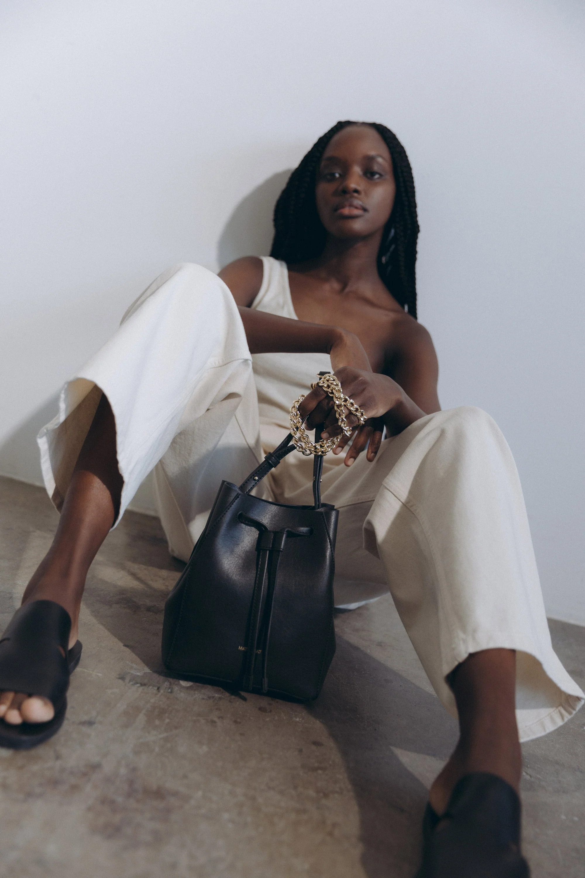 GRACE Vegan Bucket Bag - Vintage - Image 12
