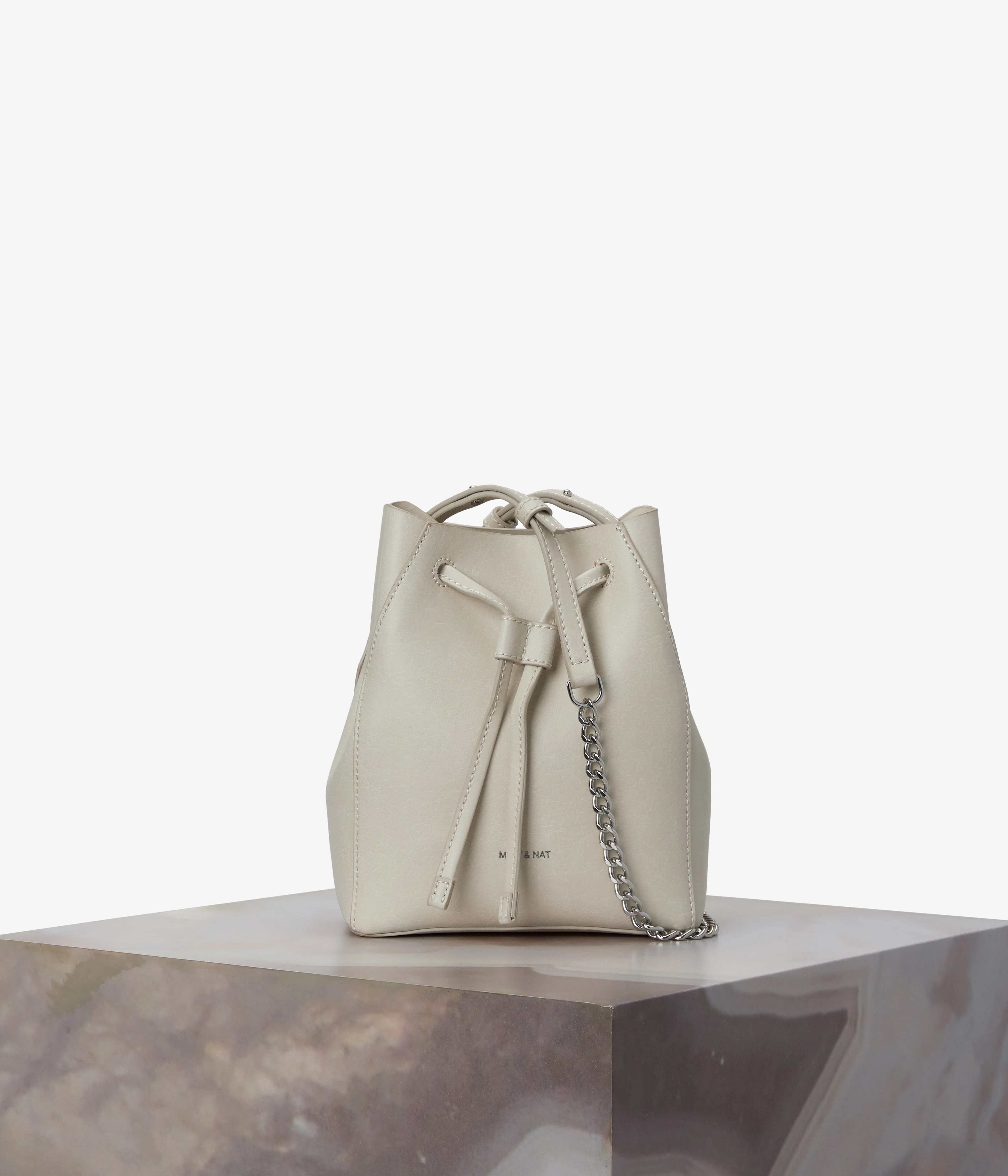 GRACE Vegan Bucket Bag - Vintage - Image 6