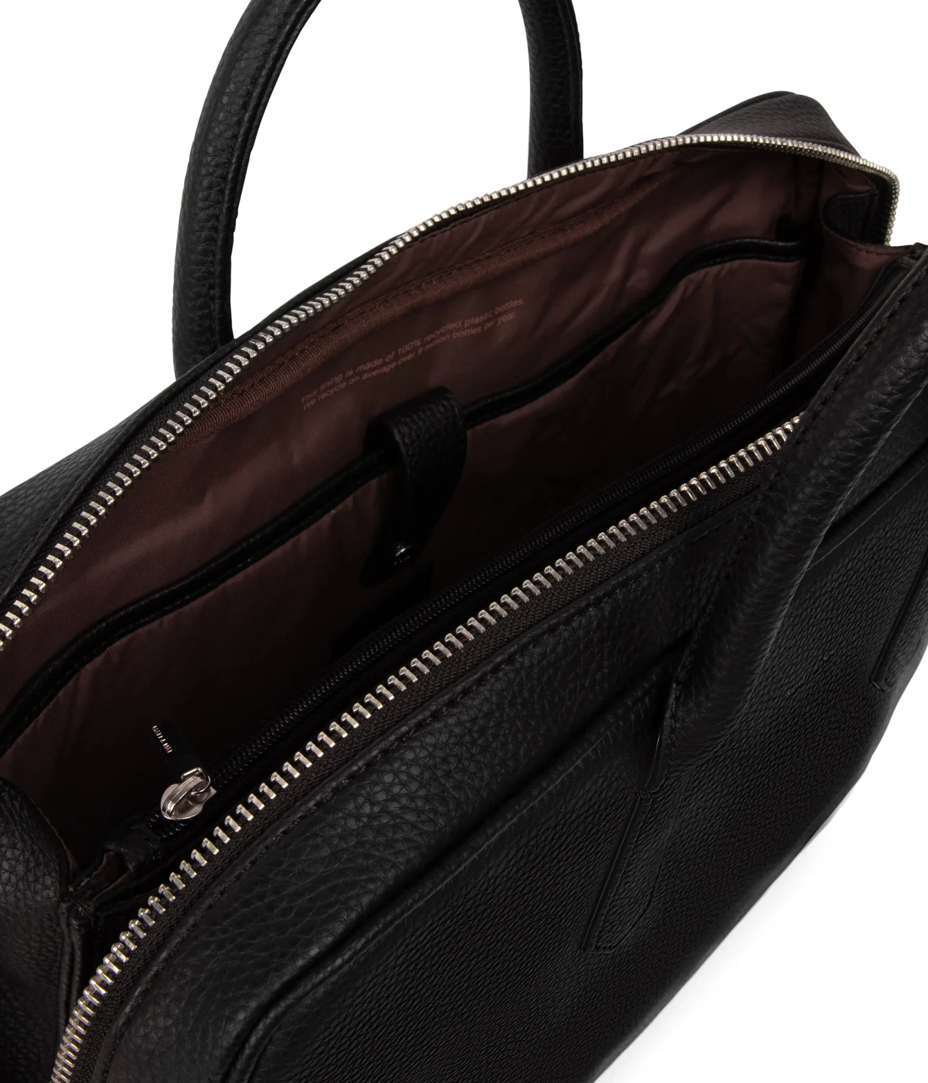 ELON Vegan Briefcase - Grain - Image 5