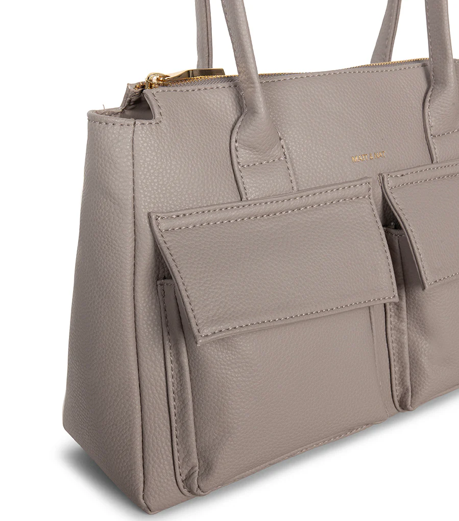 Jordi Vegan Tote Satchel – Grain - Image 21