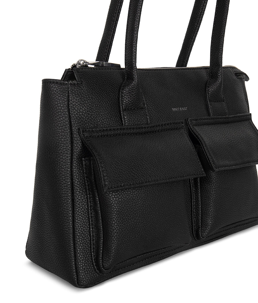 Jordi Vegan Tote Satchel – Grain - Image 7