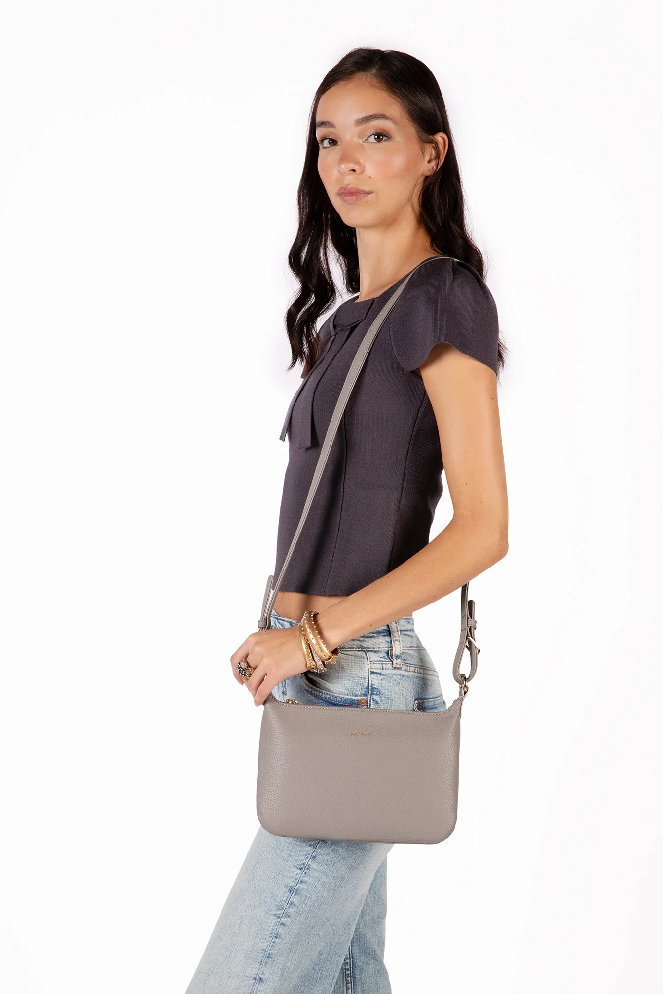 Jina Vegan Shoulder Bag - Grain - Image 26