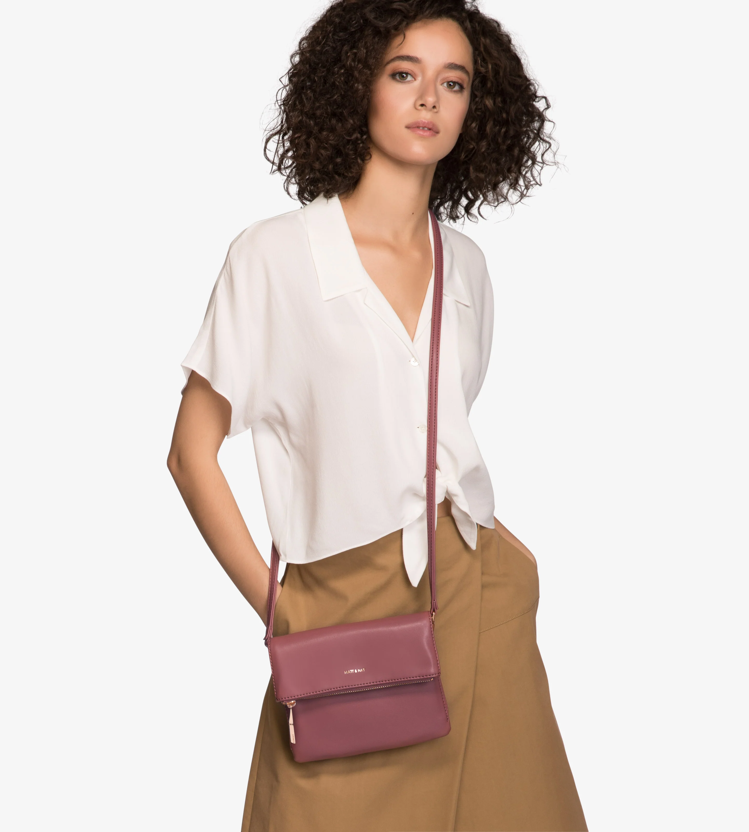 HILEY Vegan Crossbody Bag - Loom - Image 113