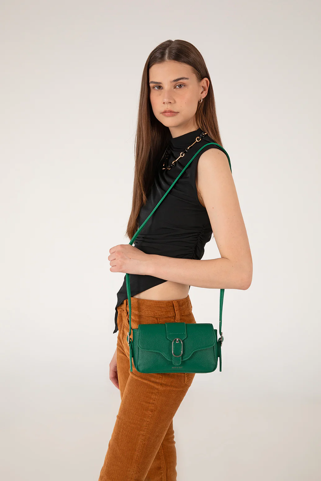 ISABELLE SM Vegan Crossbody Bag – Grain - Image 47