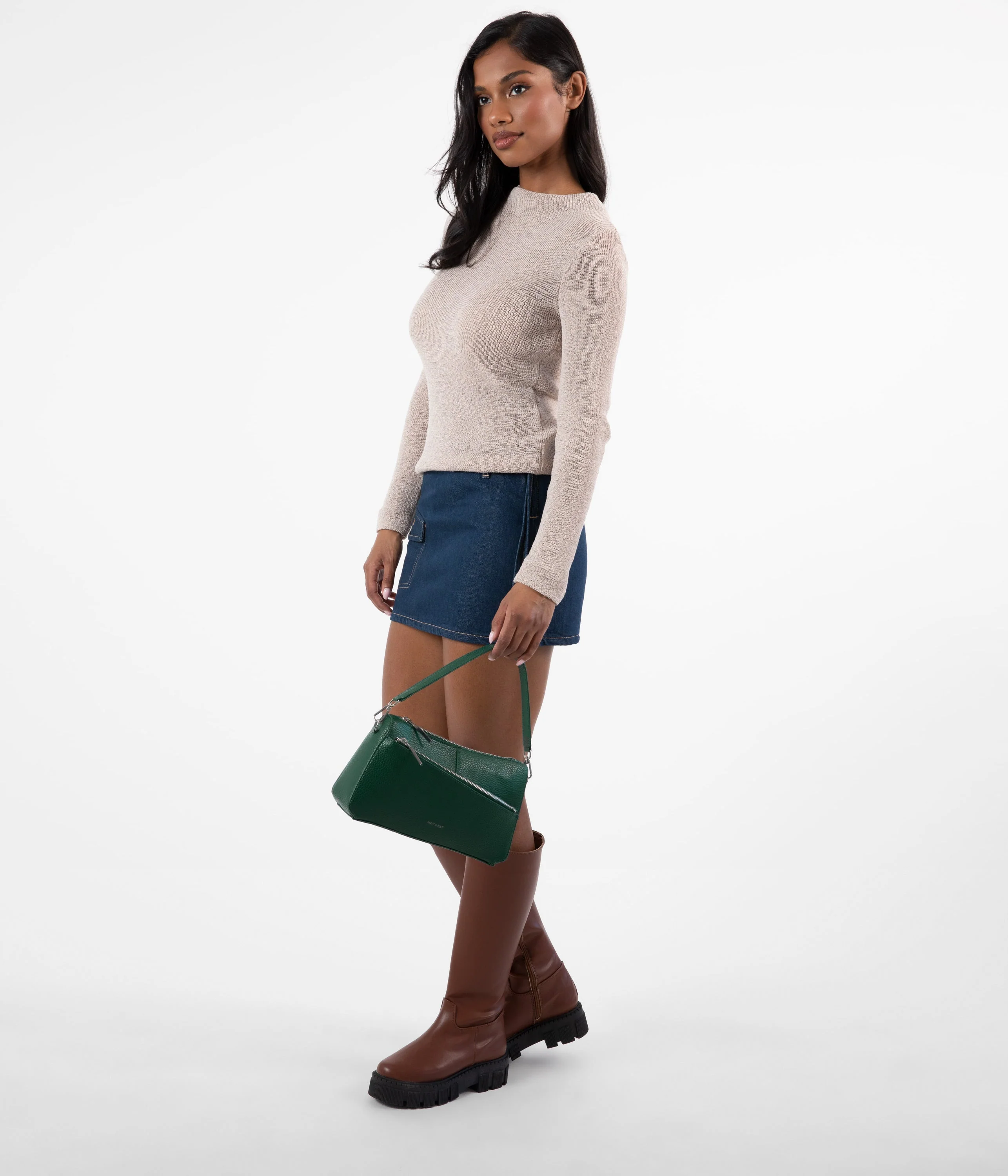 JANICE Vegan Crossbody Bag - Purity - Image 11