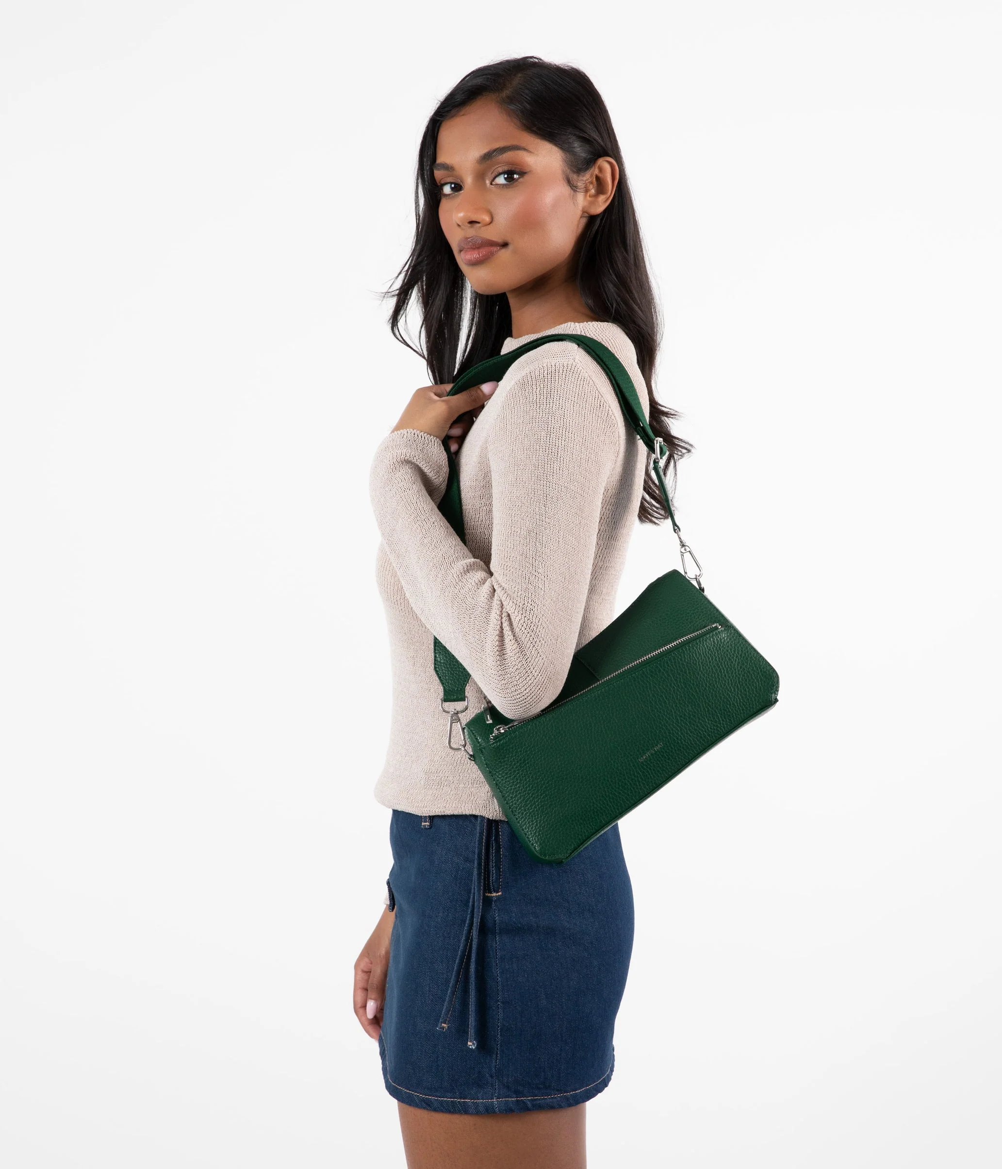 JANICE Vegan Crossbody Bag - Purity - Image 9
