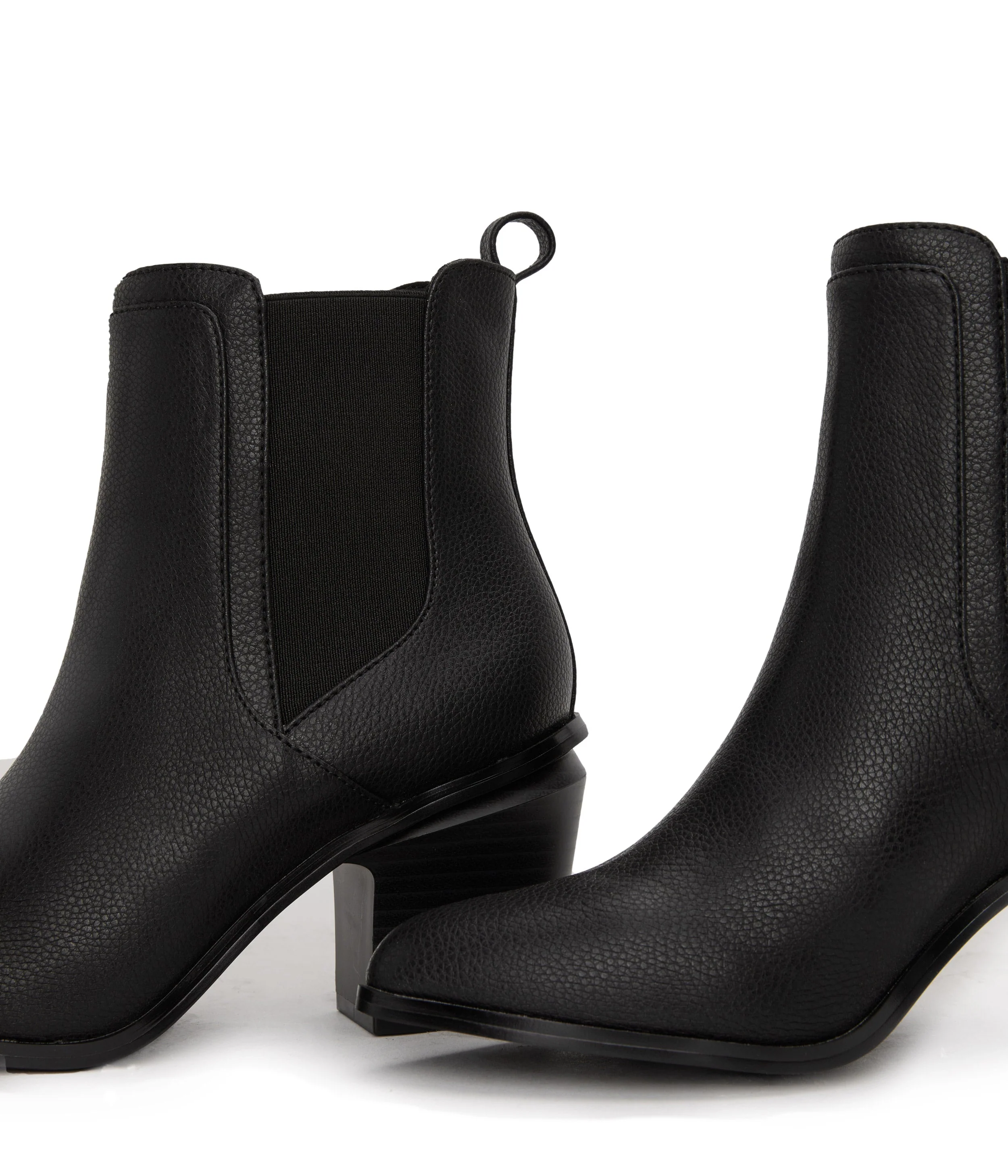 KALISTA Women's Vegan Mid Heel Boots - Image 10