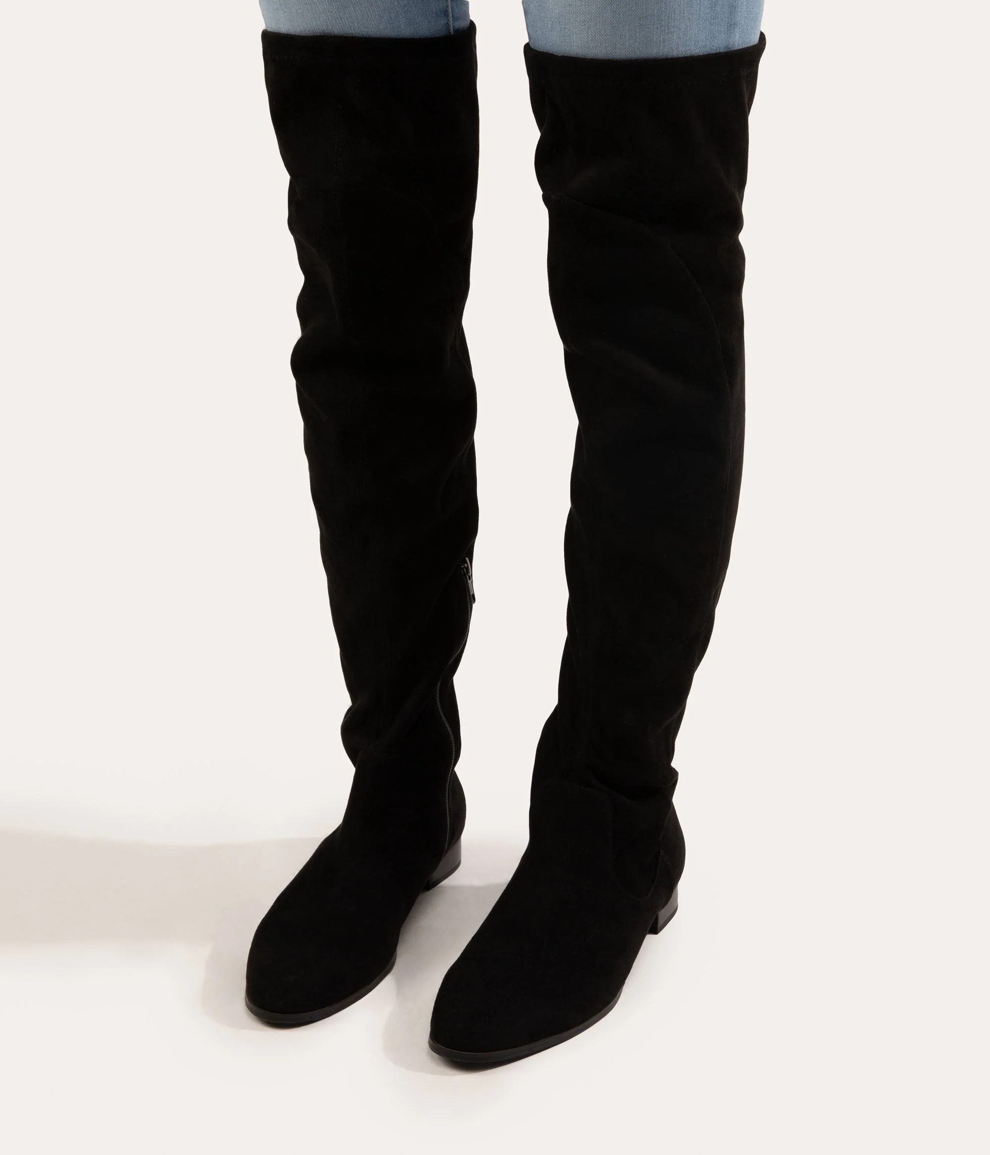 KALLYA Vegan Over The Knee Boots - Image 2