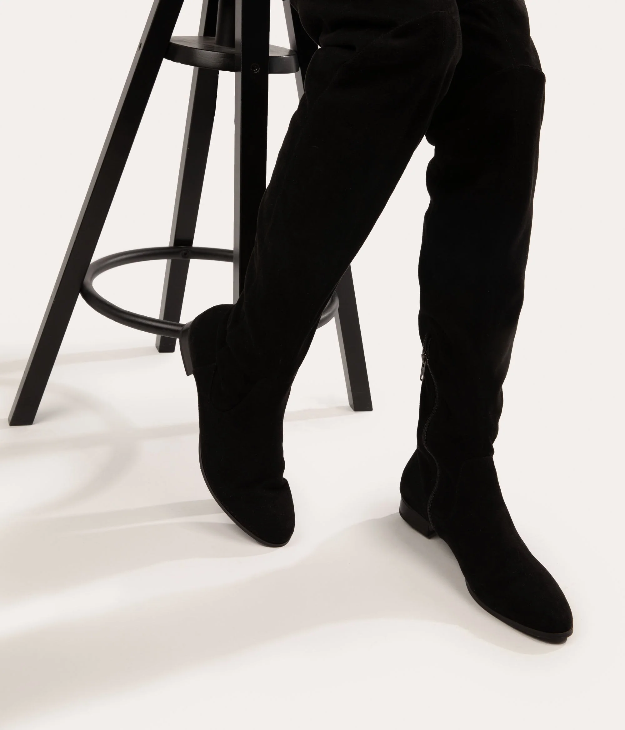 KALLYA Vegan Over The Knee Boots - Image 3