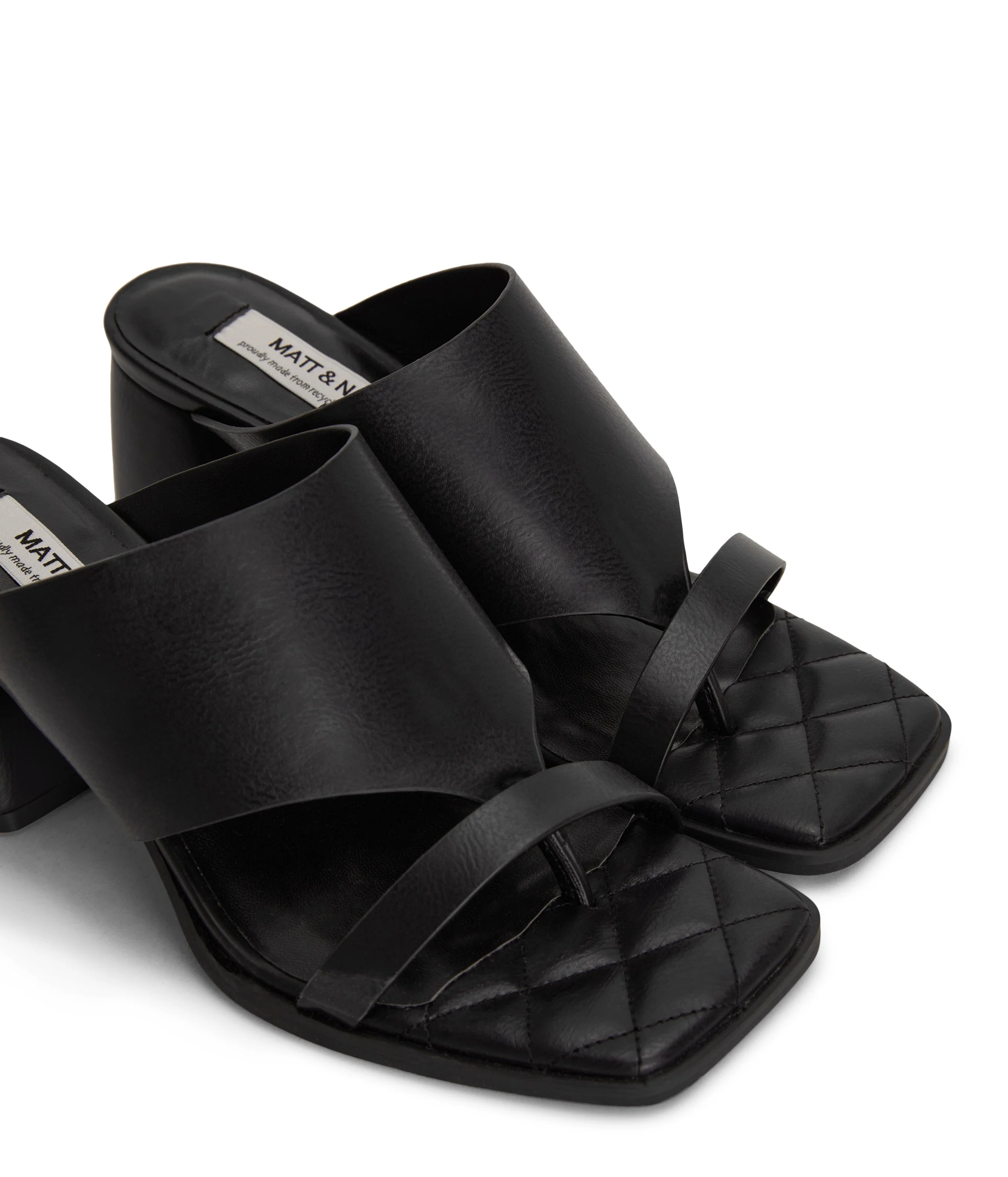 KITT Women's Vegan Block Heel Sandals - Image 5
